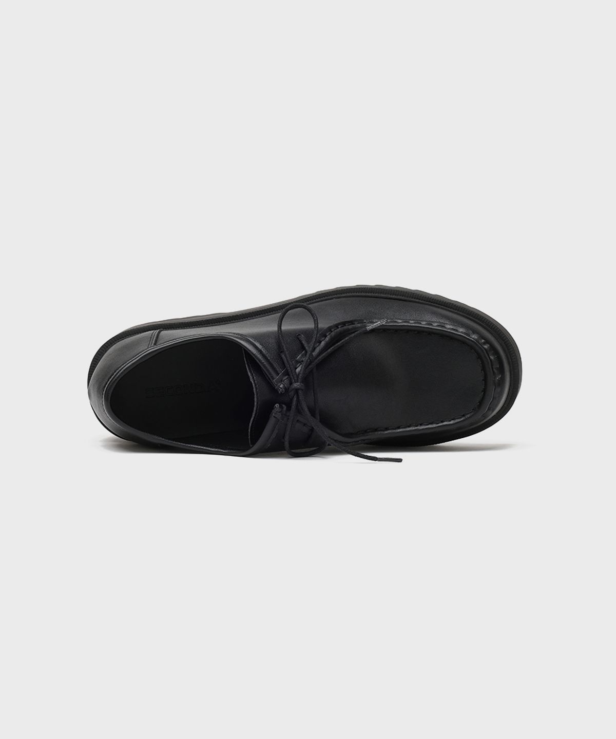 피렌체 아뜨리에(FIRENZE ATELIER) [SECOND.A Light] 5cm 캐주얼솔 티롤리안슈즈 SL33 [MATT BLACK]