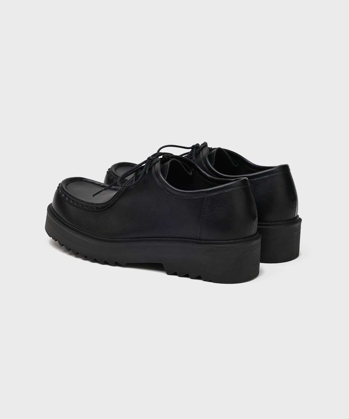 피렌체 아뜨리에(FIRENZE ATELIER) [SECOND.A Light] 5cm 캐주얼솔 티롤리안슈즈 SL33 [MATT BLACK]