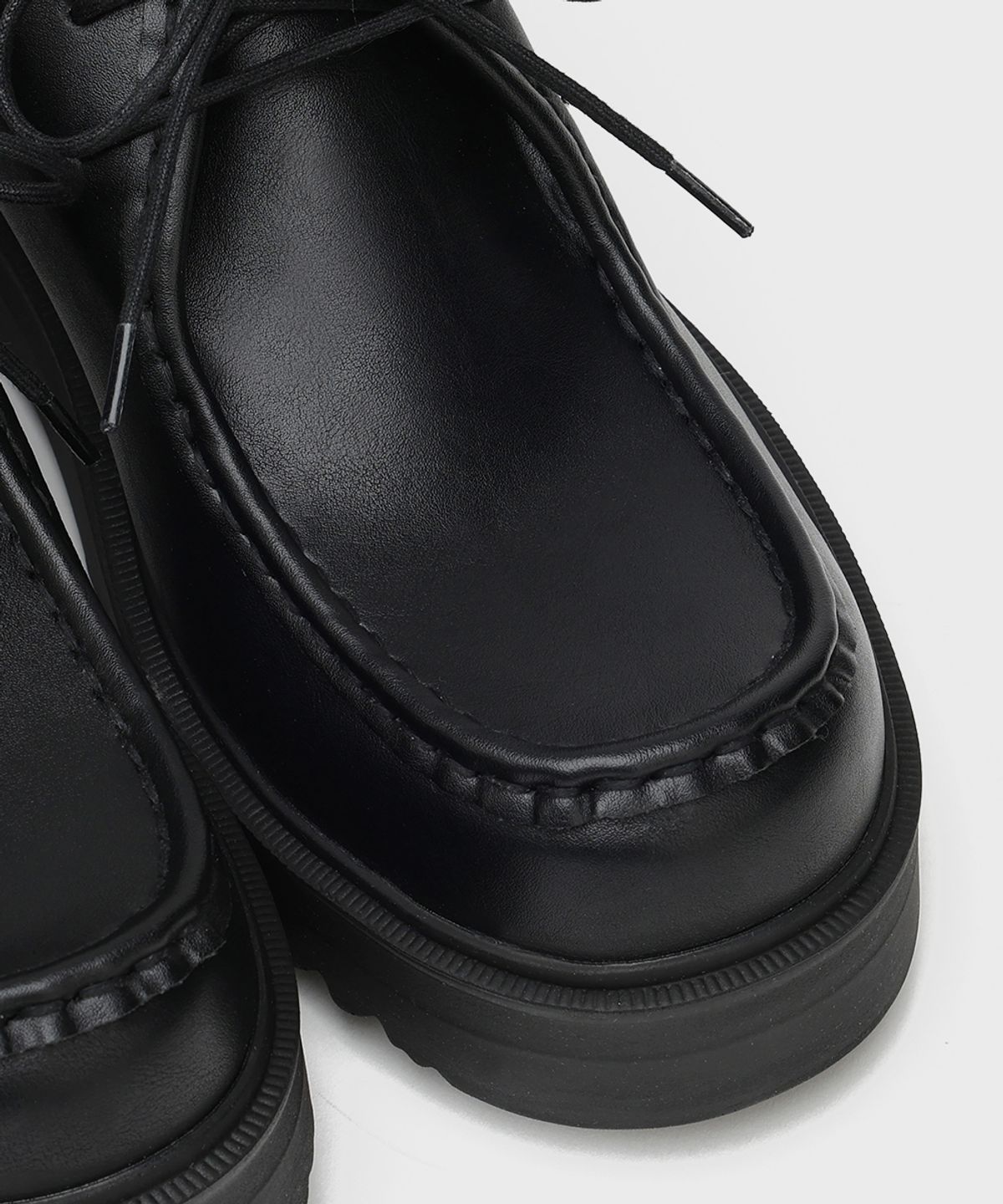 피렌체 아뜨리에(FIRENZE ATELIER) [SECOND.A Light] 5cm 캐주얼솔 티롤리안슈즈 SL33 [MATT BLACK]