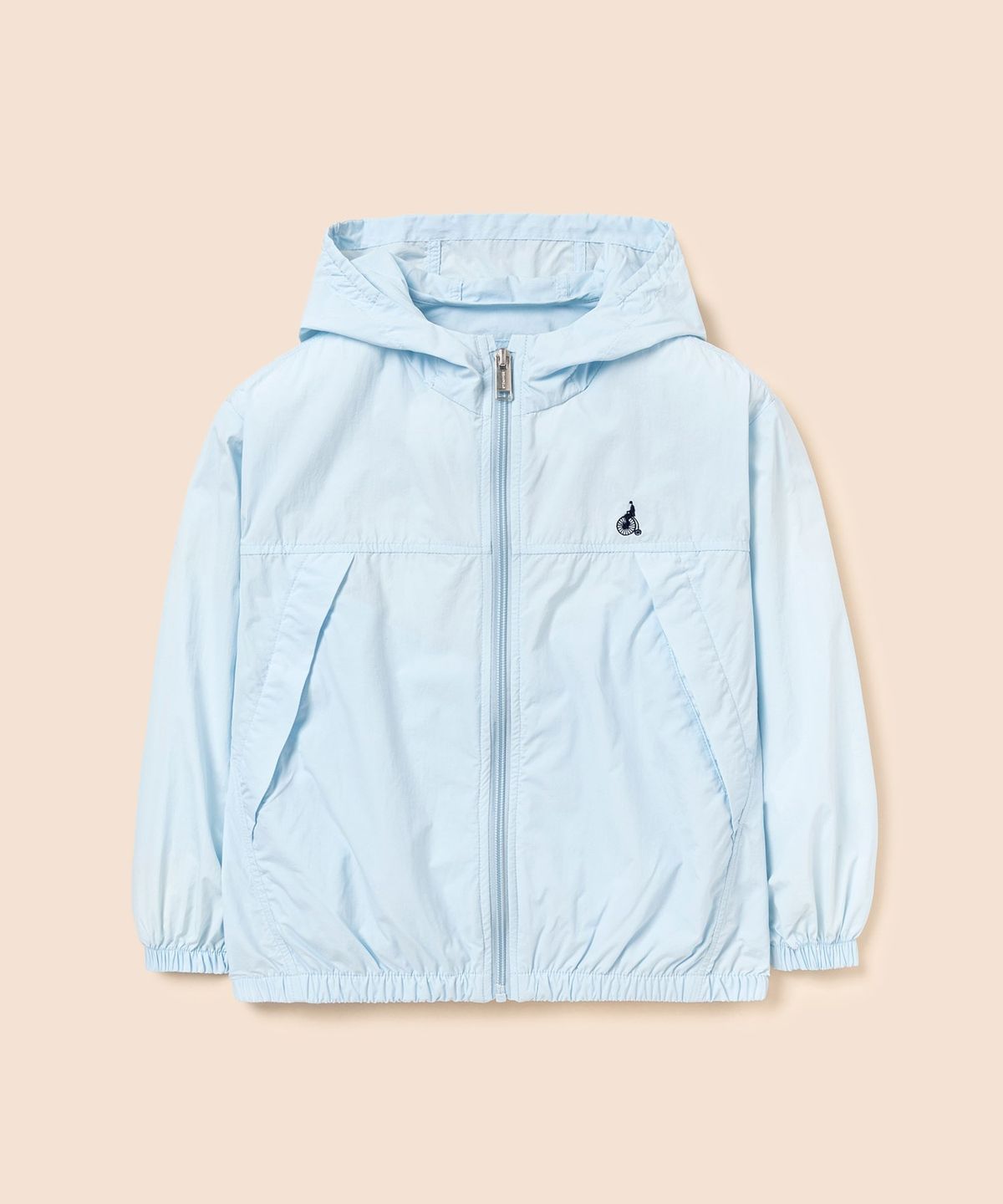 빈폴 키즈(BEANPOLE KIDS) 곰돌이 경량 바람막이 점퍼  스카이 블루 (BI6239U03Q)