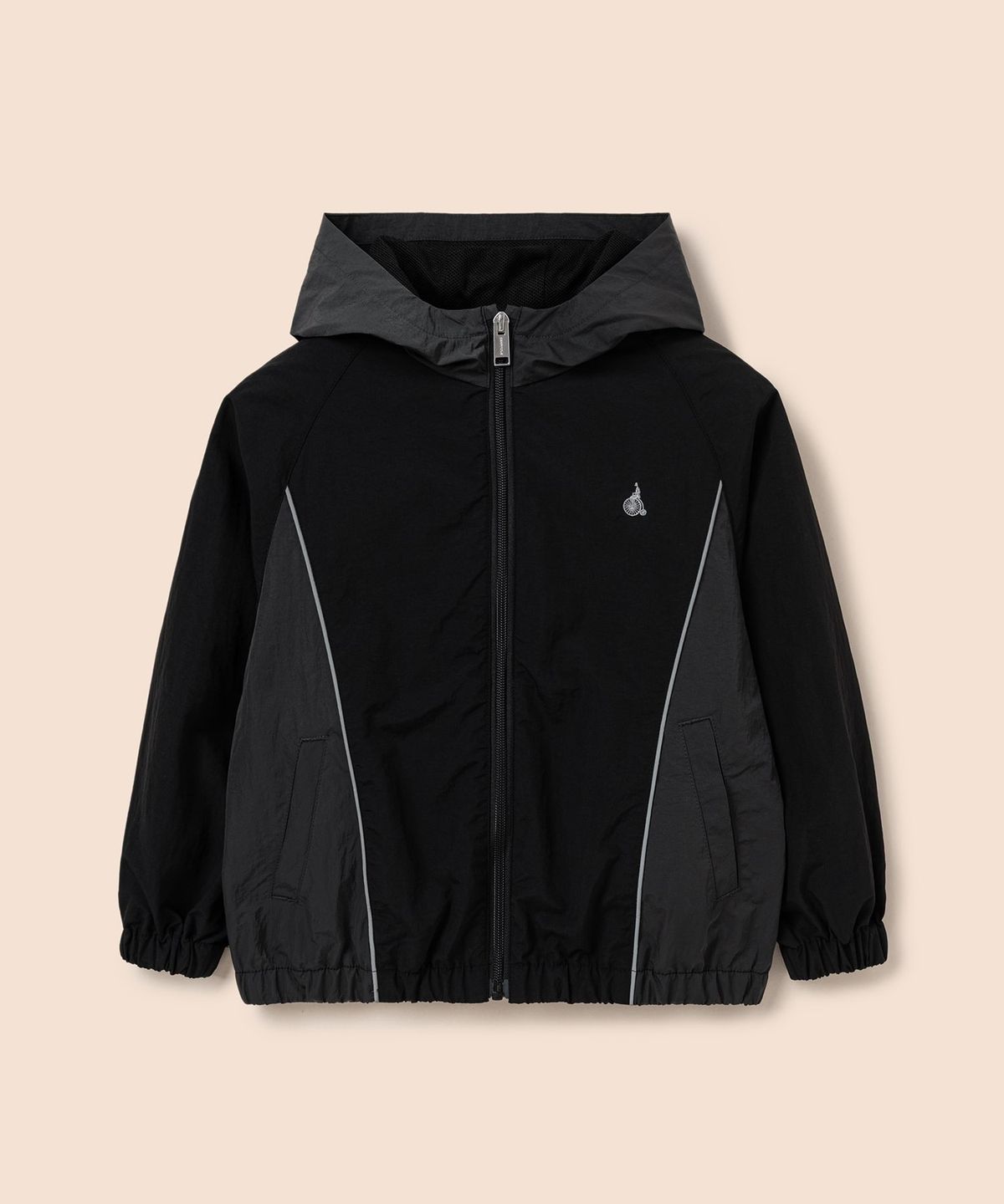 빈폴 키즈(BEANPOLE KIDS) 컬러 블러킹 등교 점퍼  블랙 (BI6239U045)