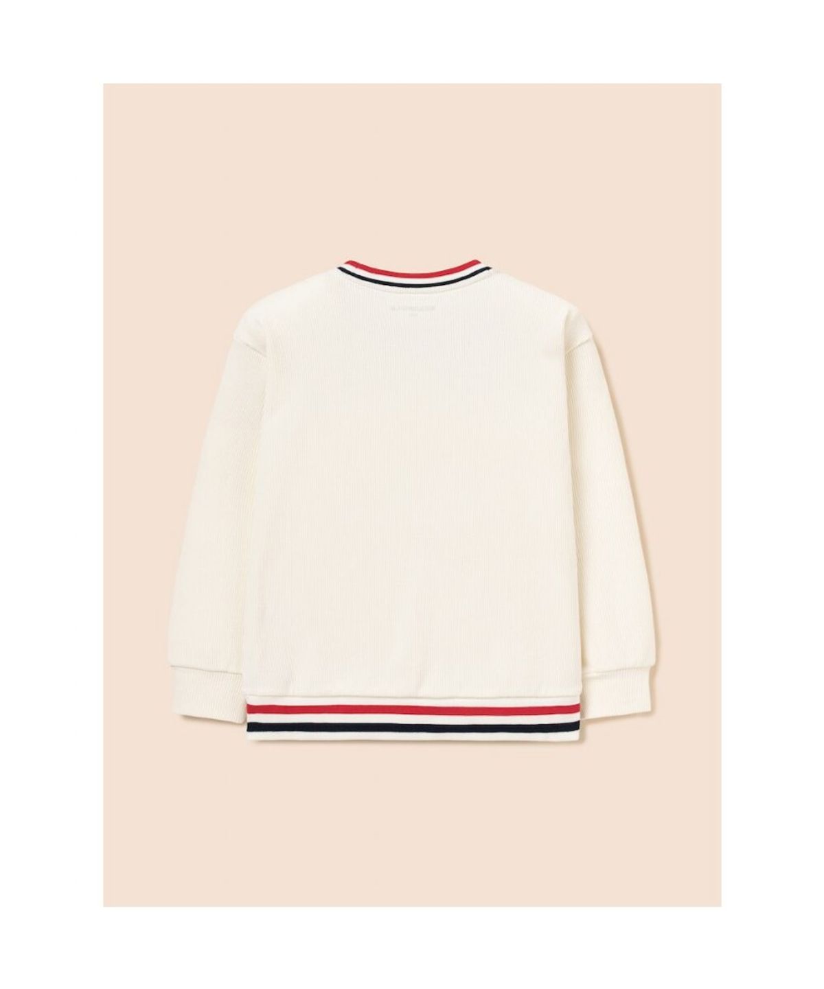 빈폴 키즈(BEANPOLE KIDS) 여아 와플 라운드 상하세트  아이보리 (BI6141G090)