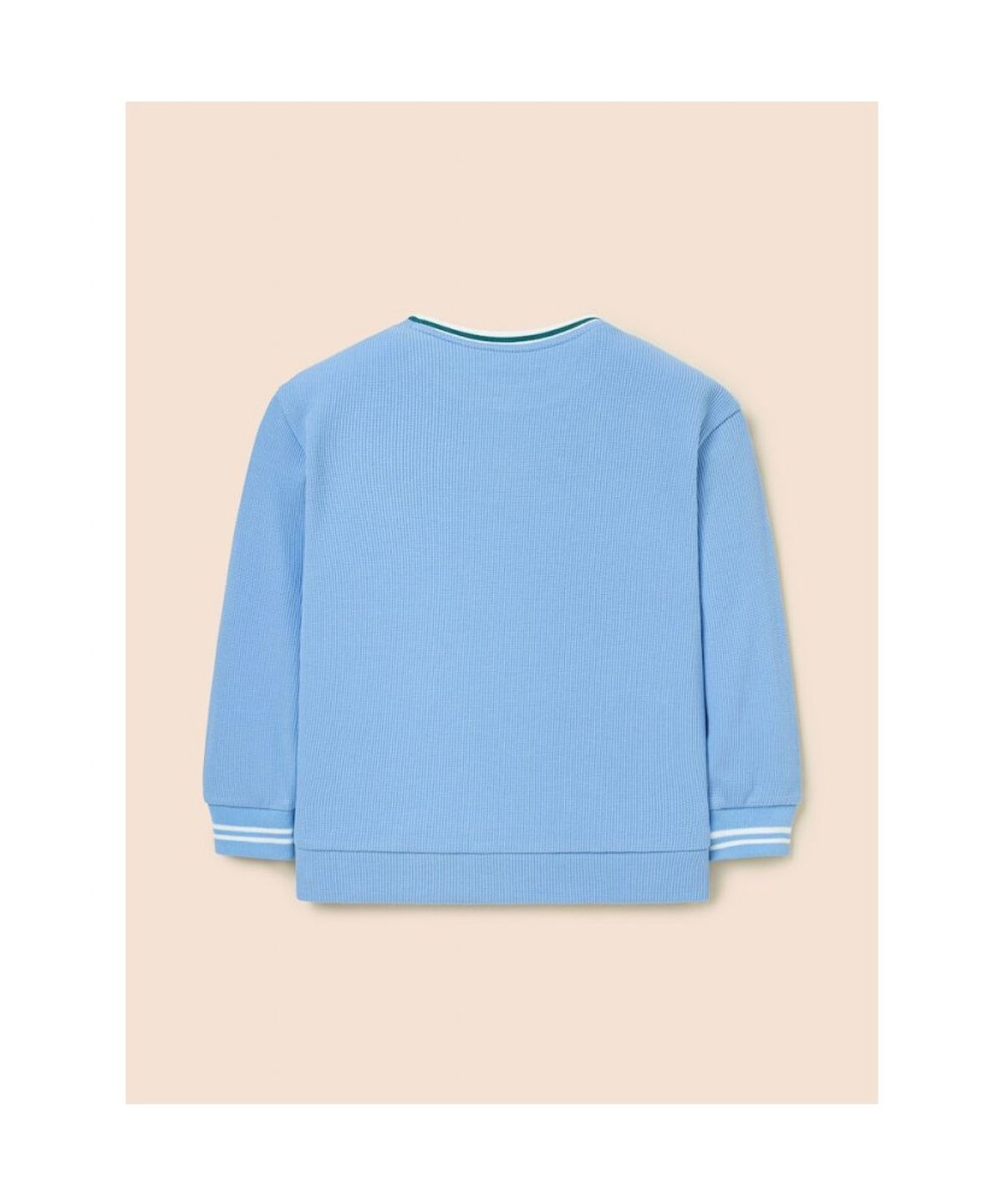 빈폴 키즈(BEANPOLE KIDS) 와플 스웨트 셔츠  스카이 블루 (BI6241U01Q)