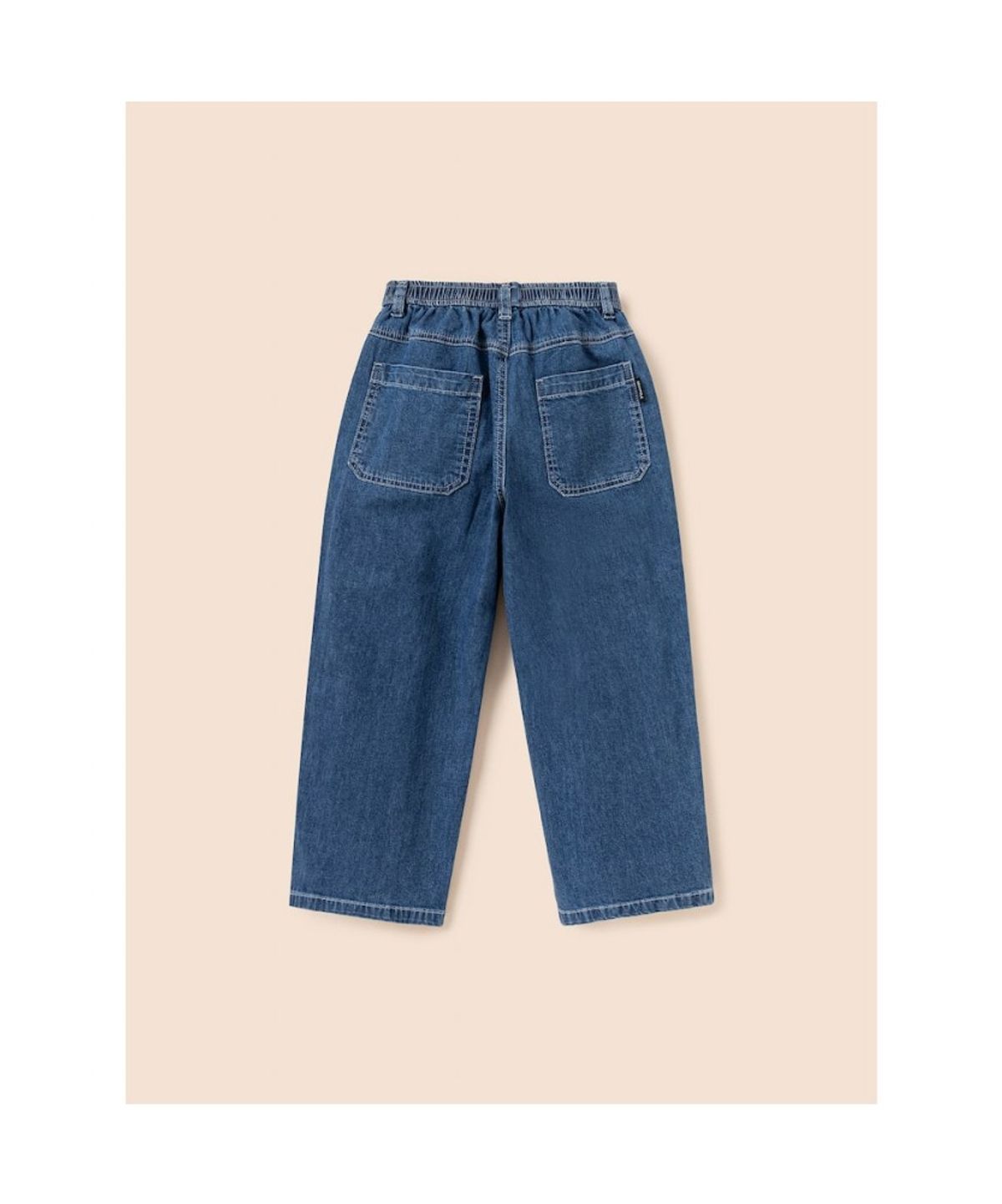 빈폴 키즈(BEANPOLE KIDS) 간절기 커브드 데님 팬츠  블루 (BI6221U90P) (BI6221U90P)