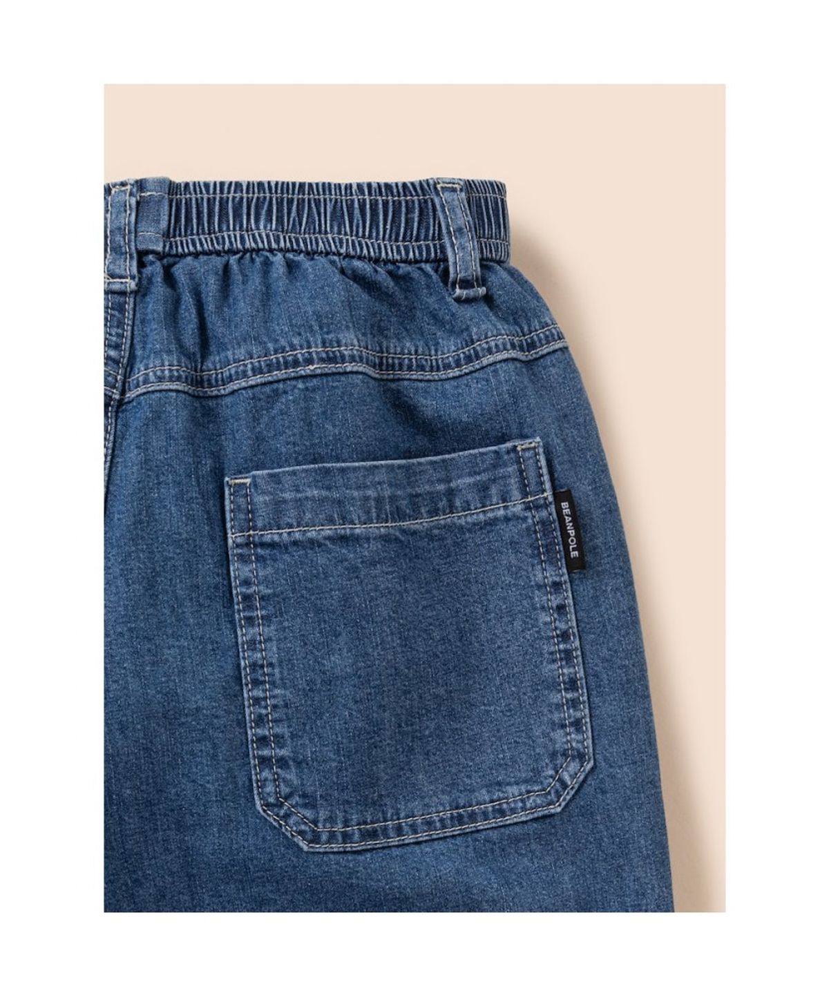 빈폴 키즈(BEANPOLE KIDS) 간절기 커브드 데님 팬츠  블루 (BI6221U90P) (BI6221U90P)