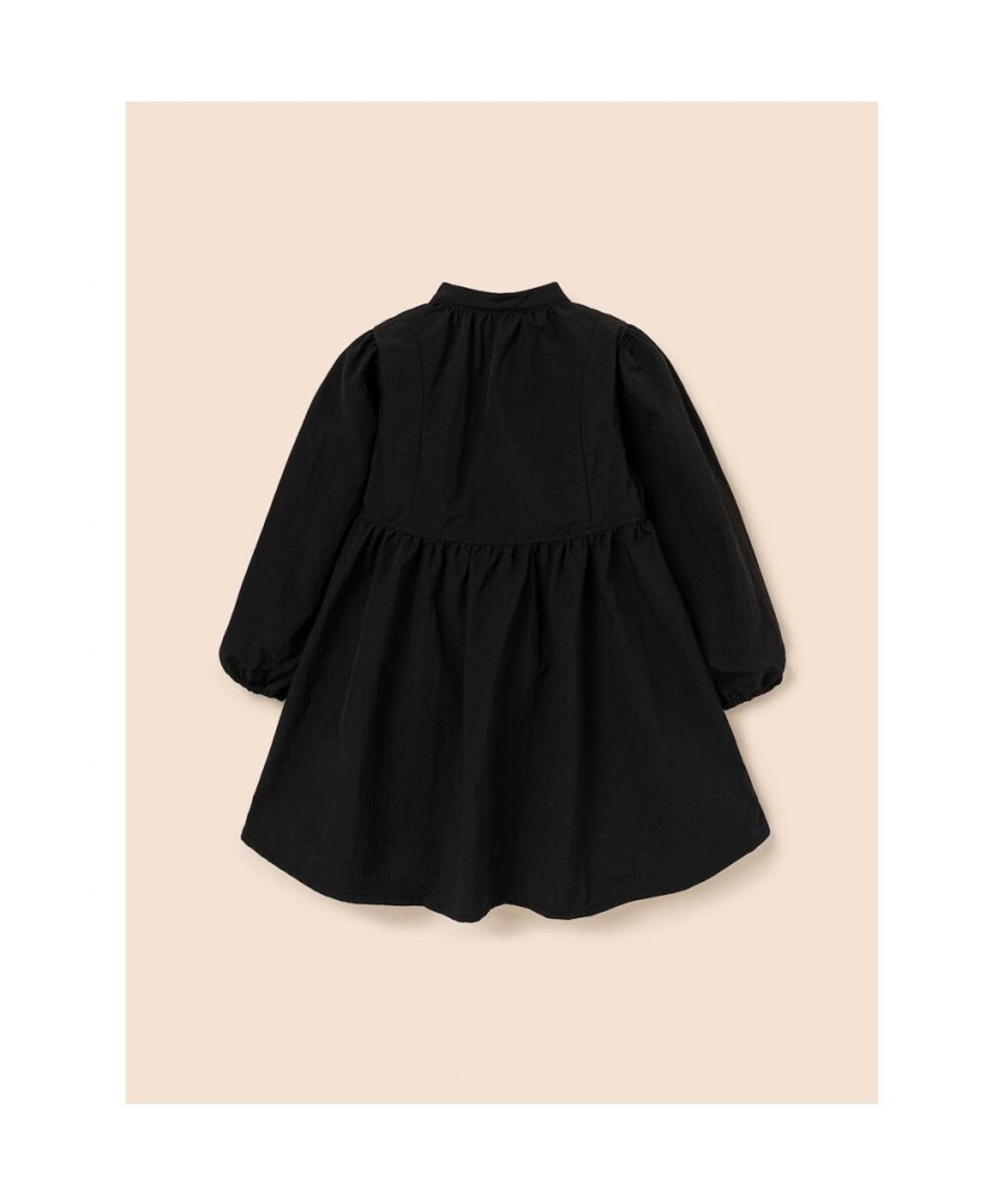 빈폴 키즈(BEANPOLE KIDS) 솔리드 셔링 로맨틱 원피스  블랙 (BI6271G015)