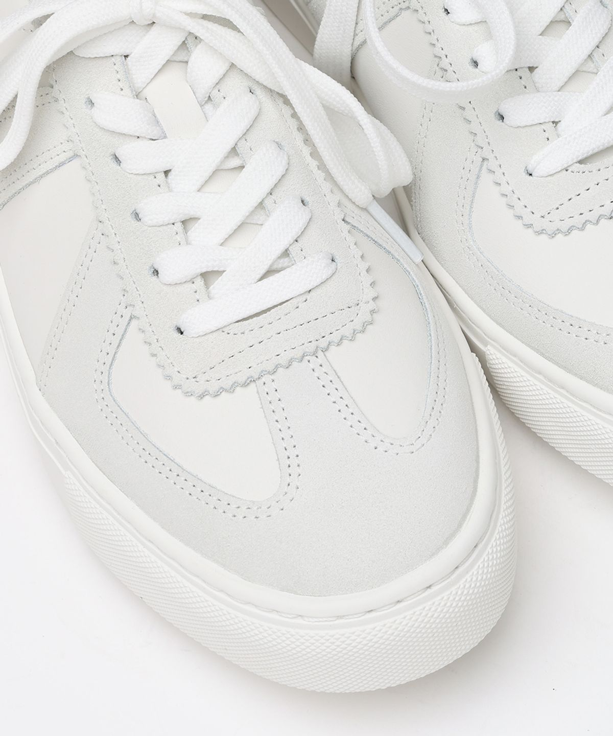 피렌체 아뜨리에(FIRENZE ATELIER) [SECOND.A] 심플 화이트솔 독일군 스니커즈 2NDF2600W [WHITE]