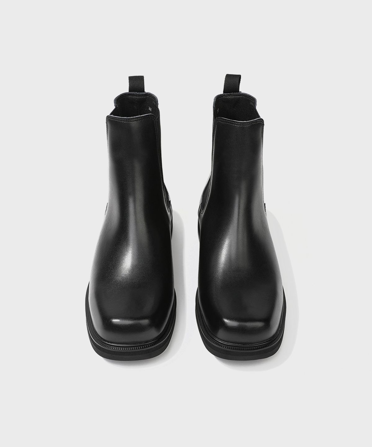 피렌체 아뜨리에(FIRENZE ATELIER) [SECOND.A] 볼드 스퀘어라인 베이직 첼시부츠 2NDF2900GB [BLACK]