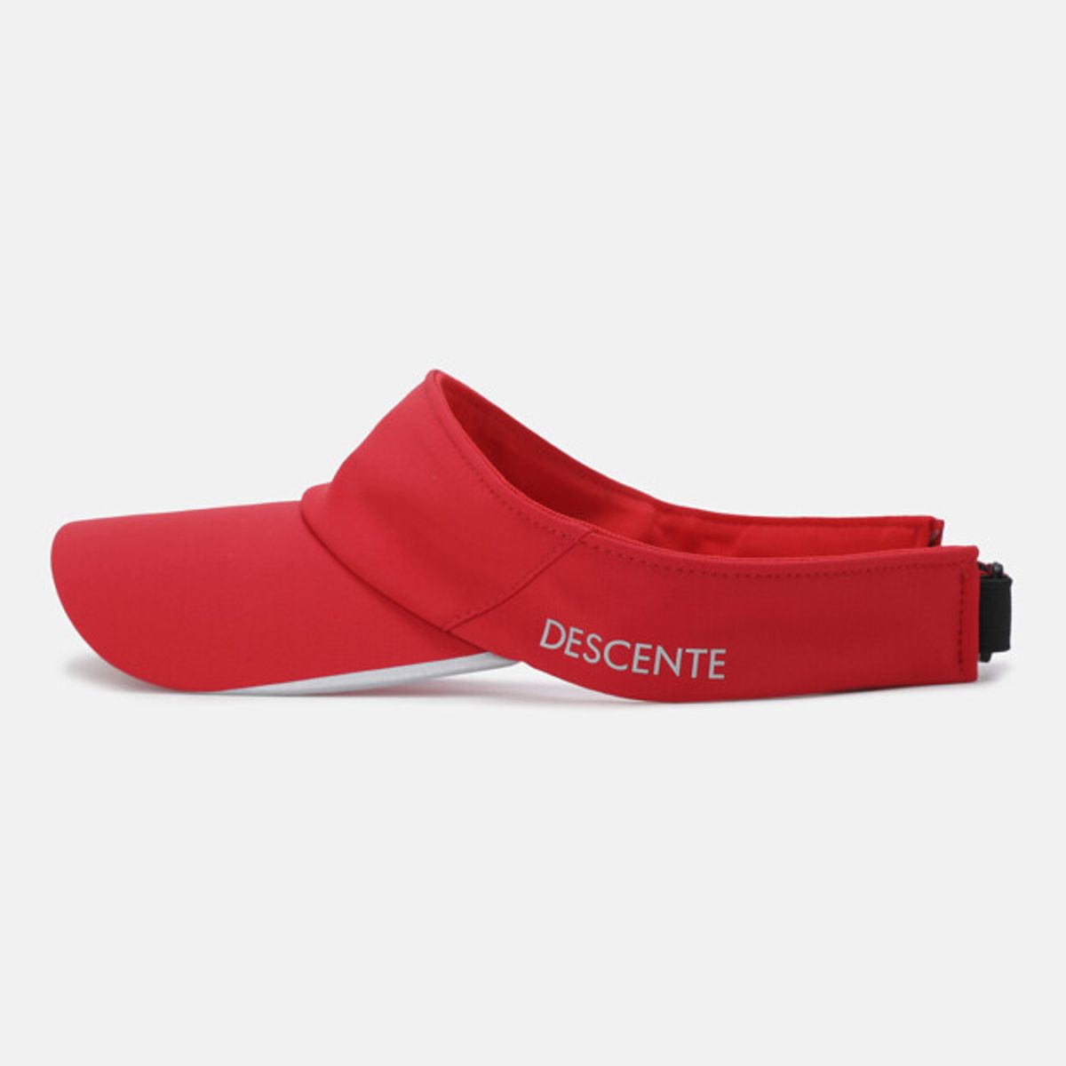 데상트(DESCENTE) 러닝 선바이저 레드 SR123RCP13