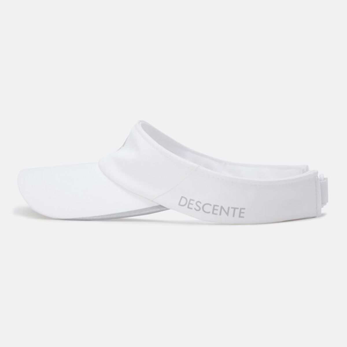 데상트(DESCENTE) 러닝 선바이저 화이트 SR123RCP13