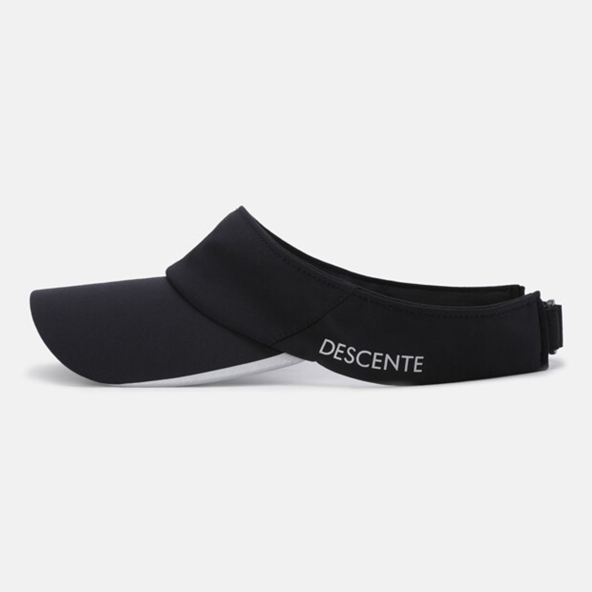데상트(DESCENTE) 러닝 선바이저 블랙 SR123RCP13