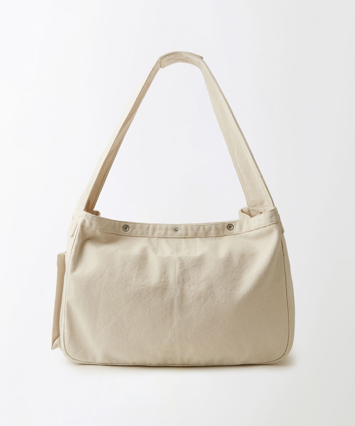 아웃스탠딩(OUTSTANDING) NEWSPAPER BAG(INDEPENDENT)_ECRU