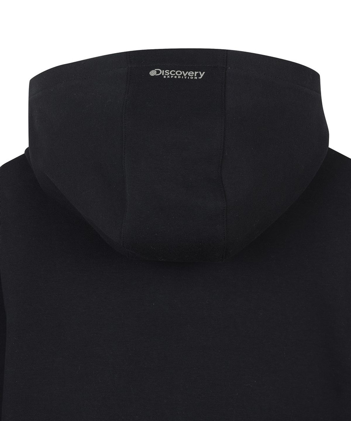 디스커버리 키즈(DISCOVERY KIDS) 키즈 스몰로고 후드티셔츠 (BLACK)