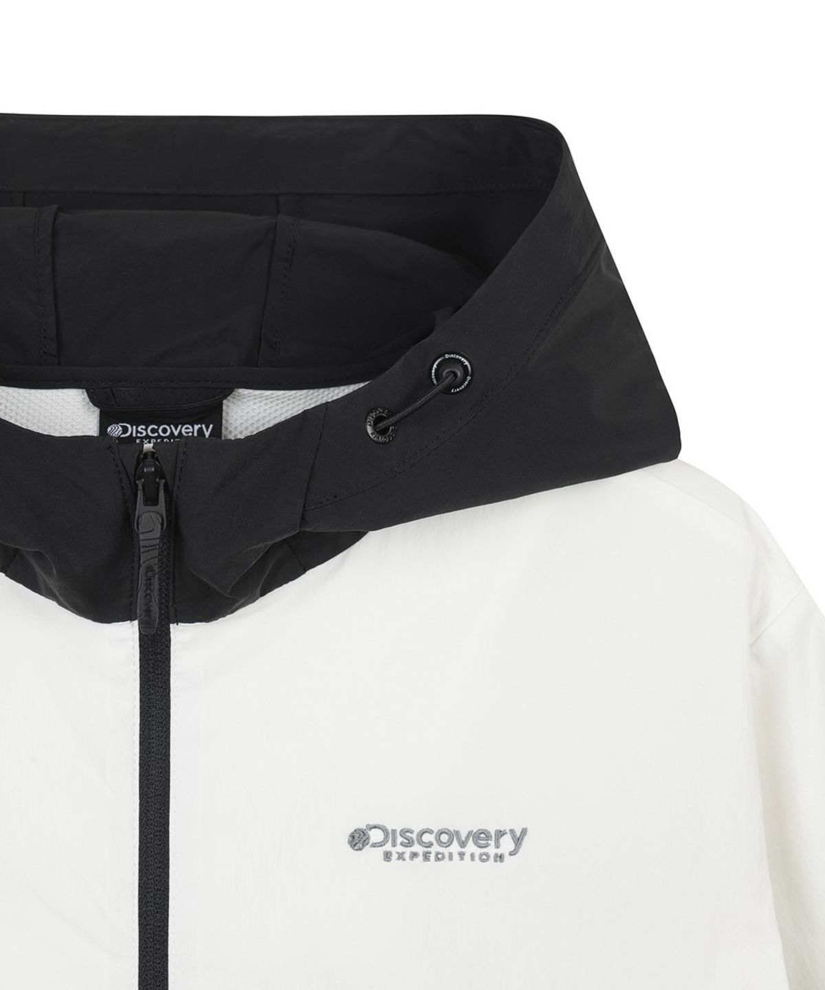디스커버리 키즈(DISCOVERY KIDS) 키즈 우븐 컬러배색 자켓 (BLACK)