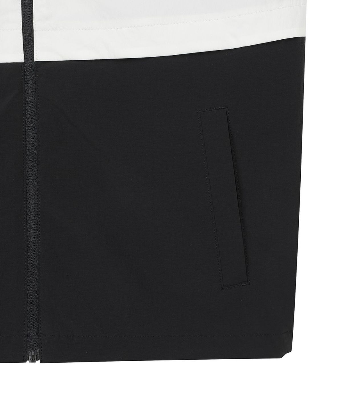 디스커버리 키즈(DISCOVERY KIDS) 키즈 우븐 컬러배색 자켓 (BLACK)