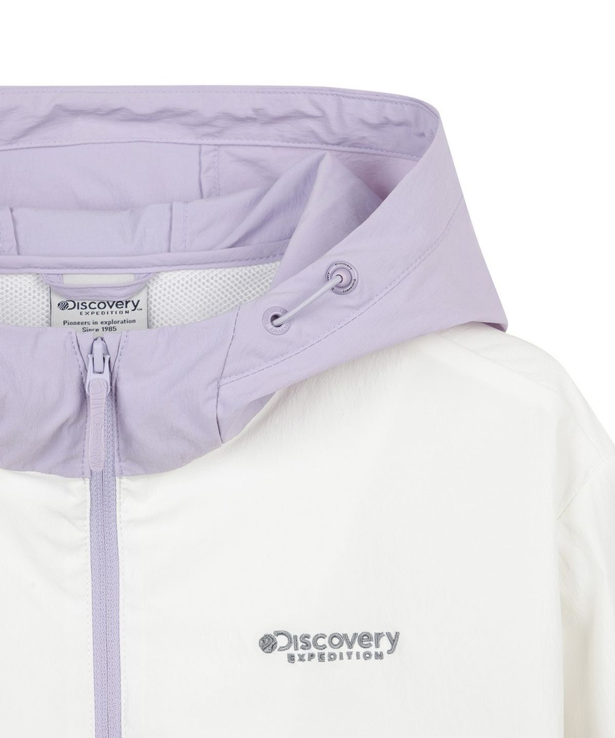 디스커버리 키즈(DISCOVERY KIDS) 키즈 우븐 컬러배색 자켓 (PURPLE)