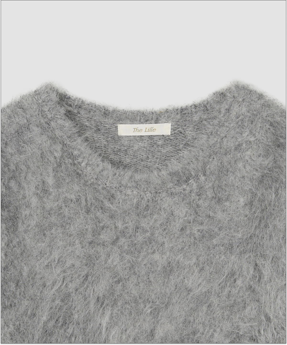 더 릴(THE LILLE) Lilly Brushed Knit Sweater_Gray