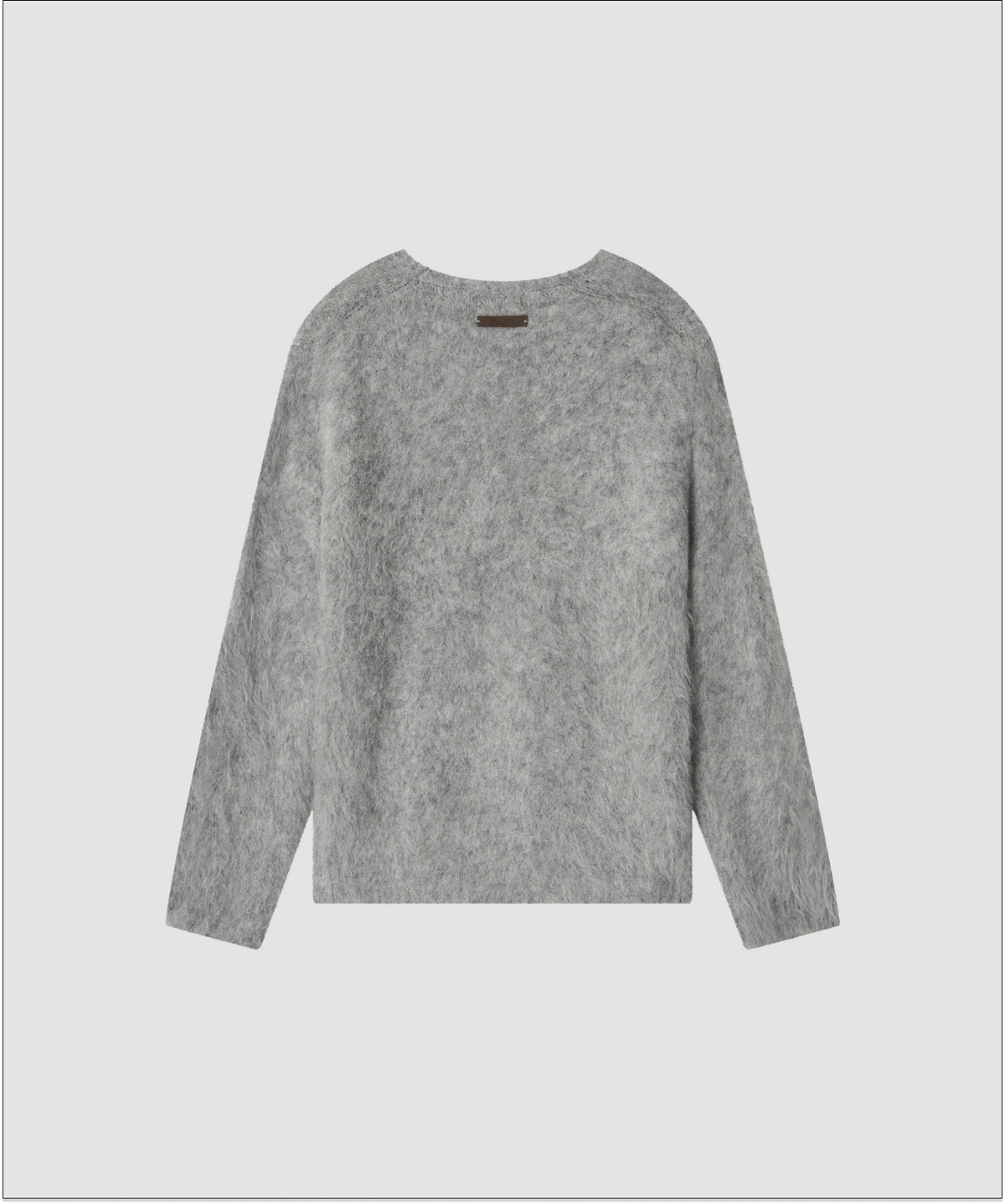 더 릴(THE LILLE) Lilly Brushed Knit Sweater_Gray