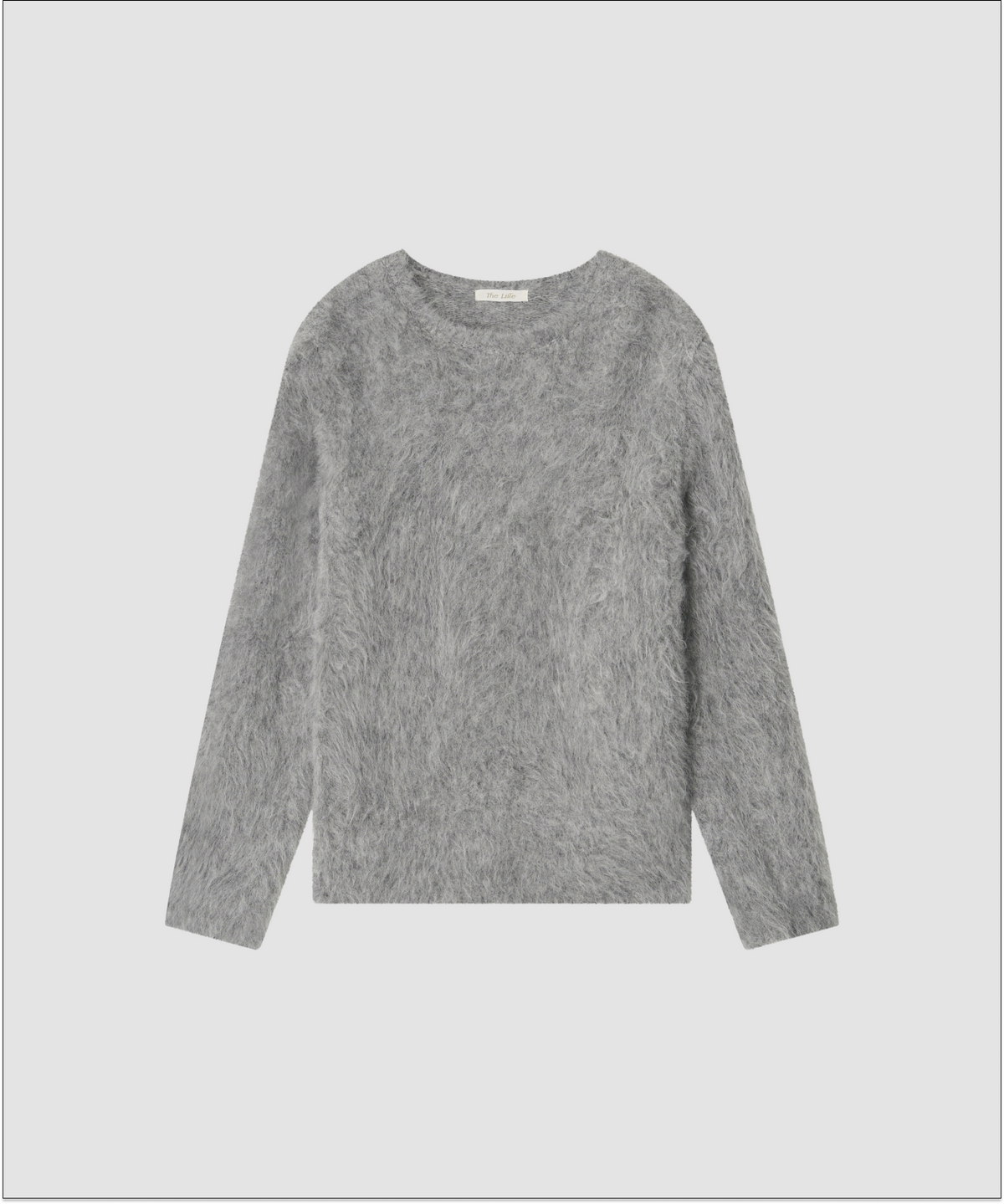 더 릴(THE LILLE) Lilly Brushed Knit Sweater_Gray