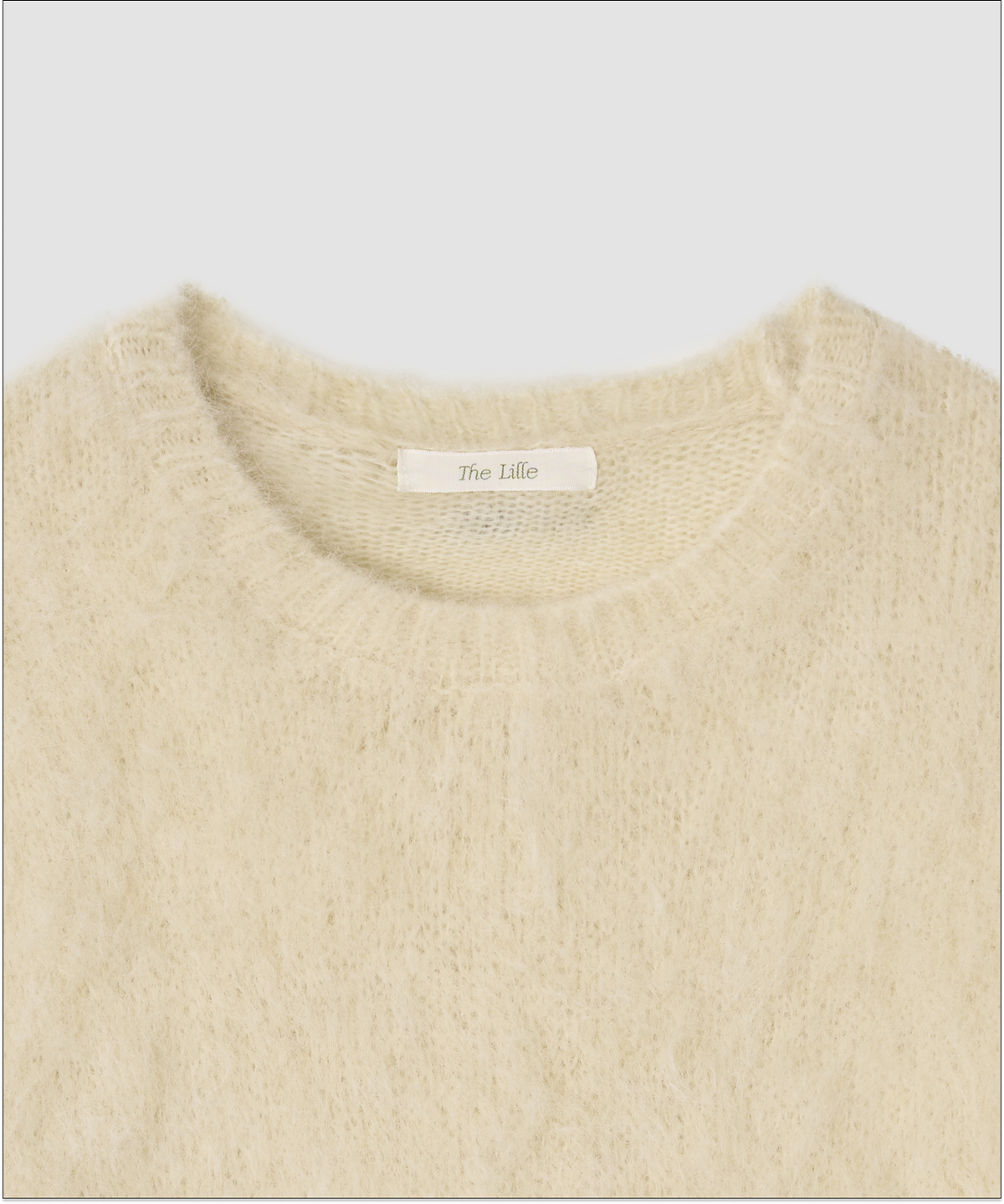 더 릴(THE LILLE) Lilly Brushed Knit Sweater_Cream