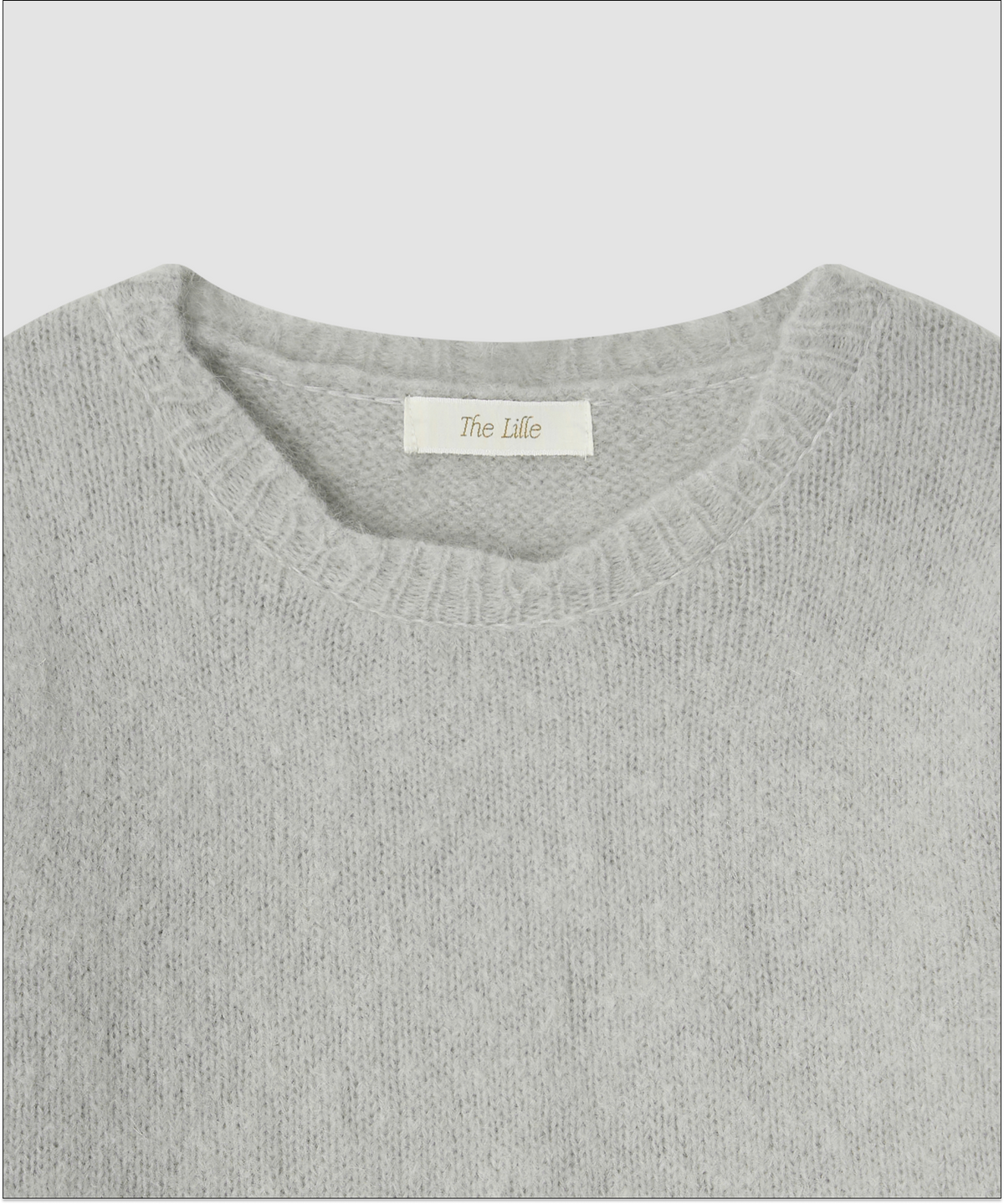 더 릴(THE LILLE) Jane Mohair Knit_Light gray