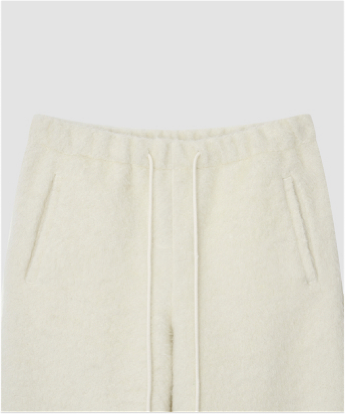 더 릴(THE LILLE) Boucle Jogger Pants_Ivory