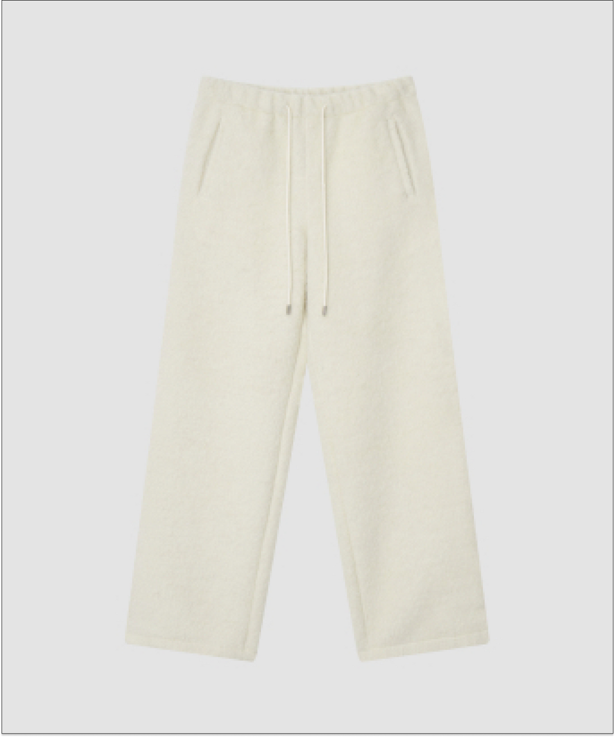 더 릴(THE LILLE) Boucle Jogger Pants_Ivory