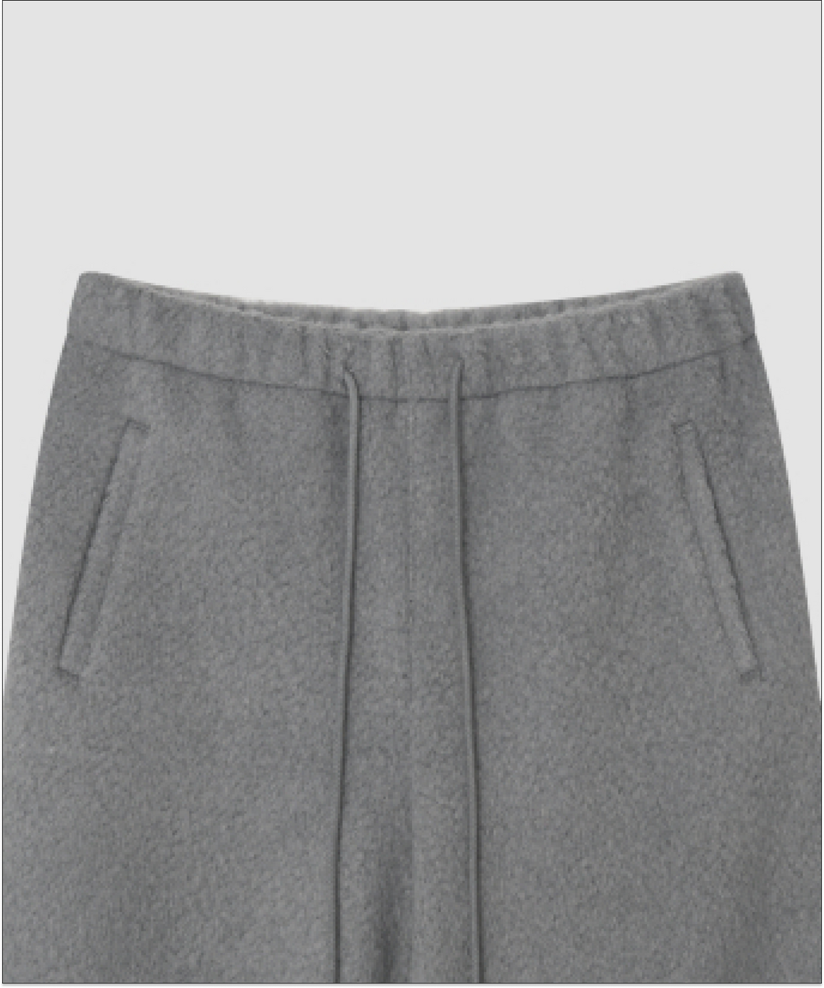 더 릴(THE LILLE) Boucle Jogger Pants_Gray