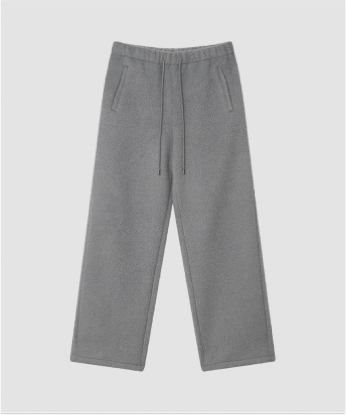 더 릴(THE LILLE) Boucle Jogger Pants_Gray