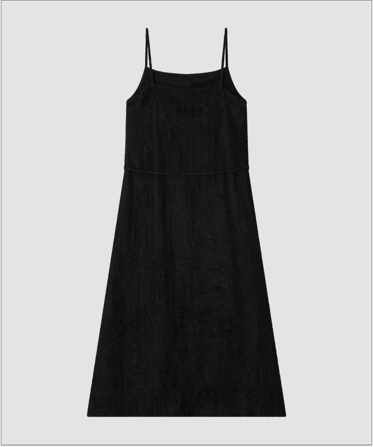 더 릴(THE LILLE) Holly Feather Dress_Black