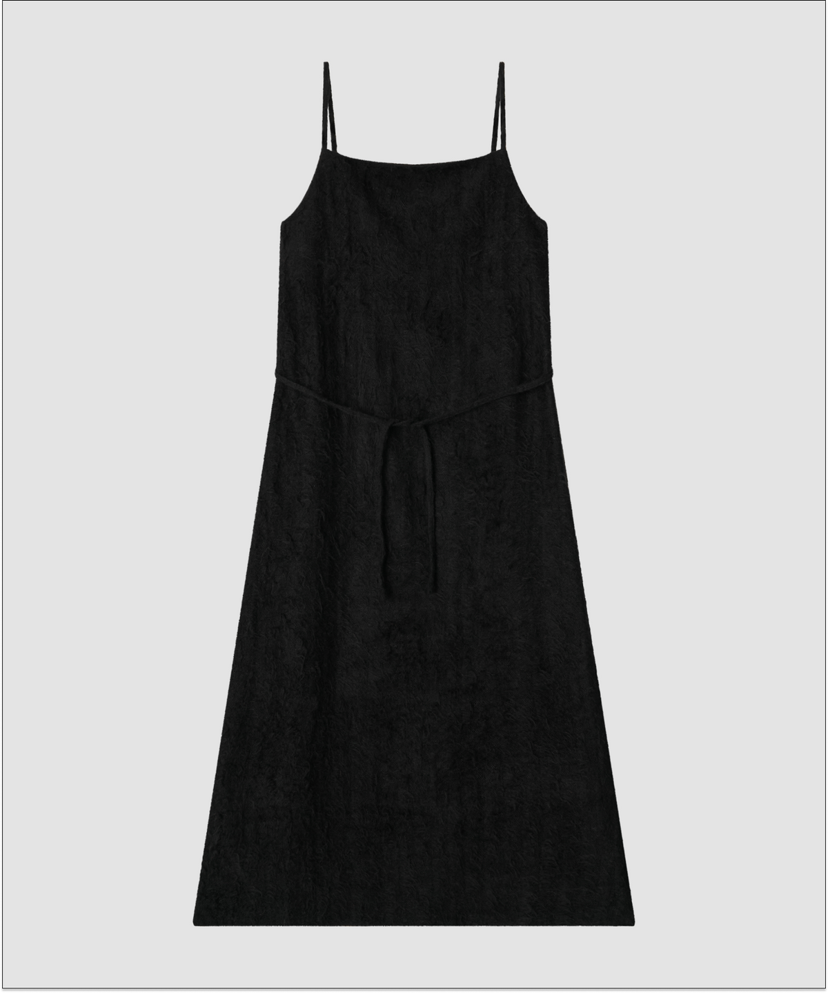더 릴(THE LILLE) Holly Feather Dress_Black