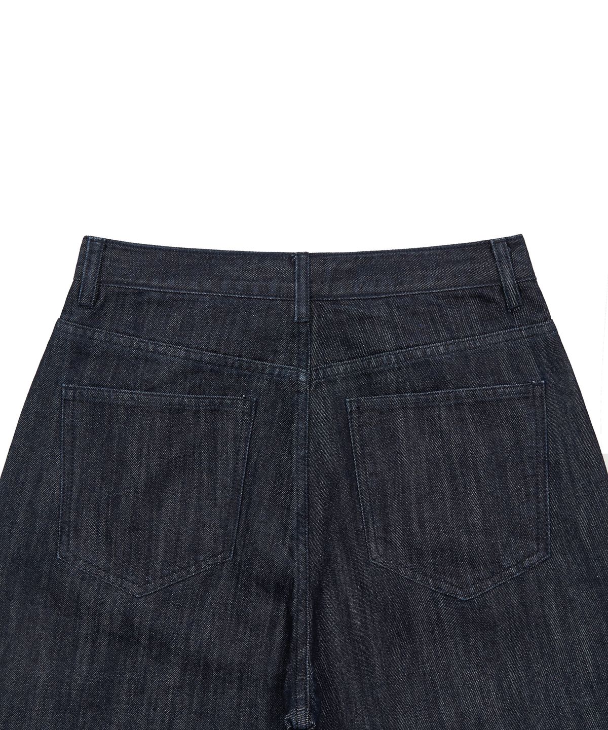 페플리(PEPLEE) Button Raw Denim Pants (Raw Indigo)