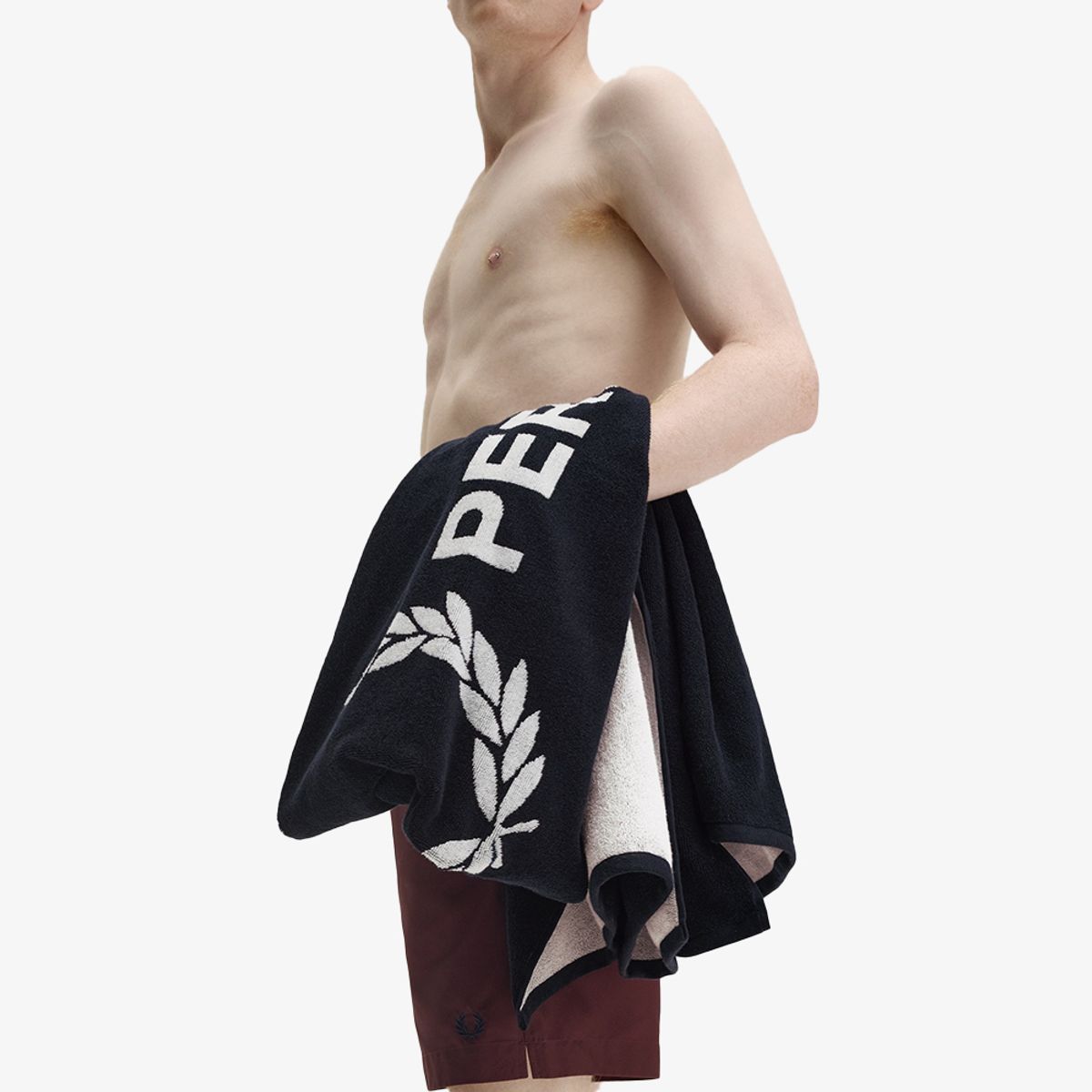 프레드페리(FRED PERRY) Flp 타월 - 네이비/스노우화이트 CFPU2G97705-267