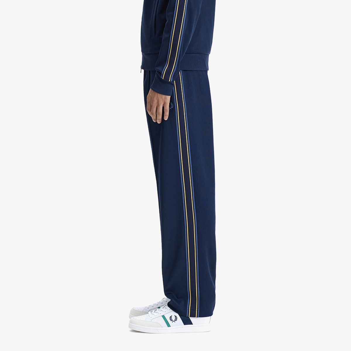 프레드페리(FRED PERRY) [Sport] 트램라인 테잎 트랙 팬츠 - 테니스 블루 AFPM261T309-X86