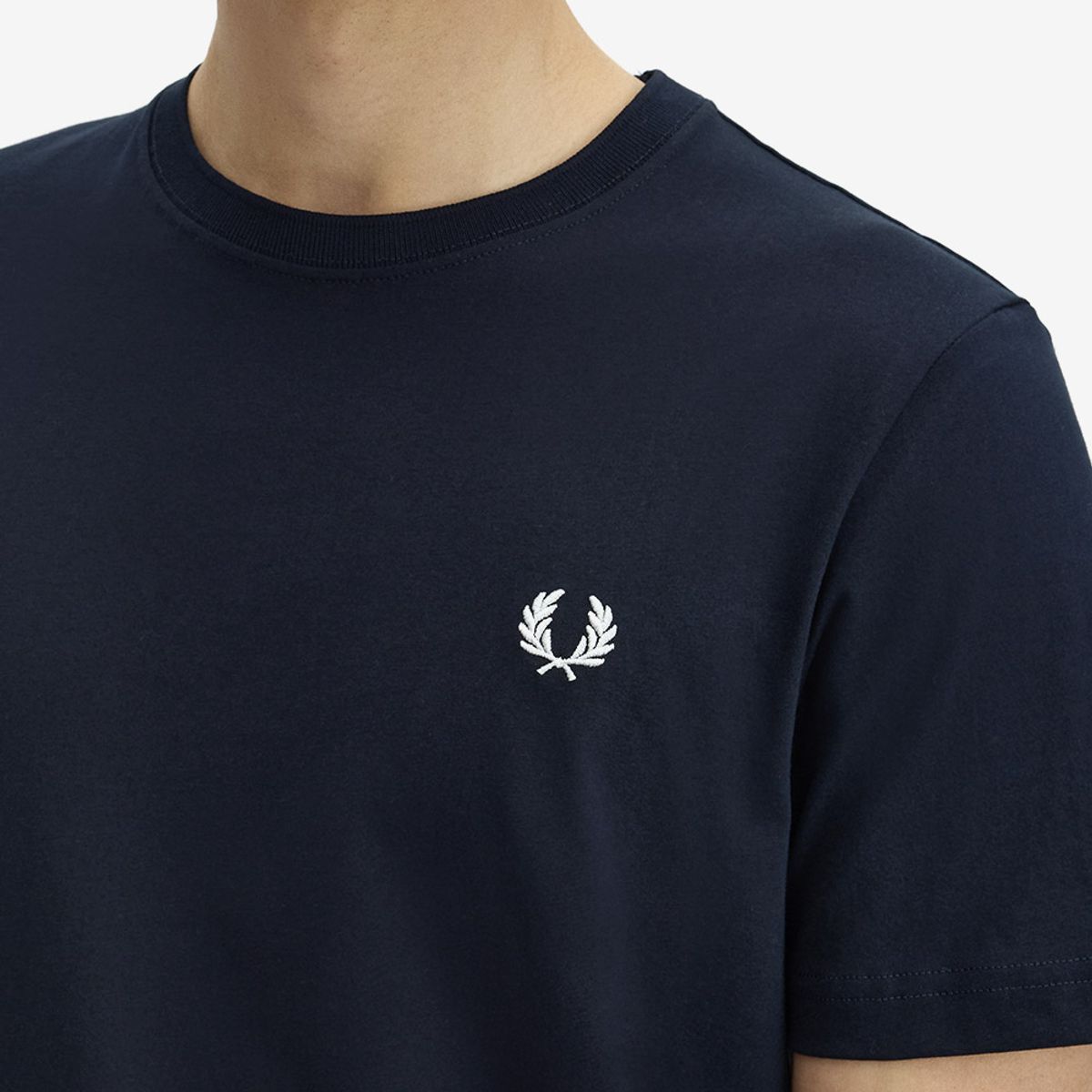 프레드페리(FRED PERRY) [Sport] 크루넥 티셔츠 - 네이비 AFPM2G91600-608