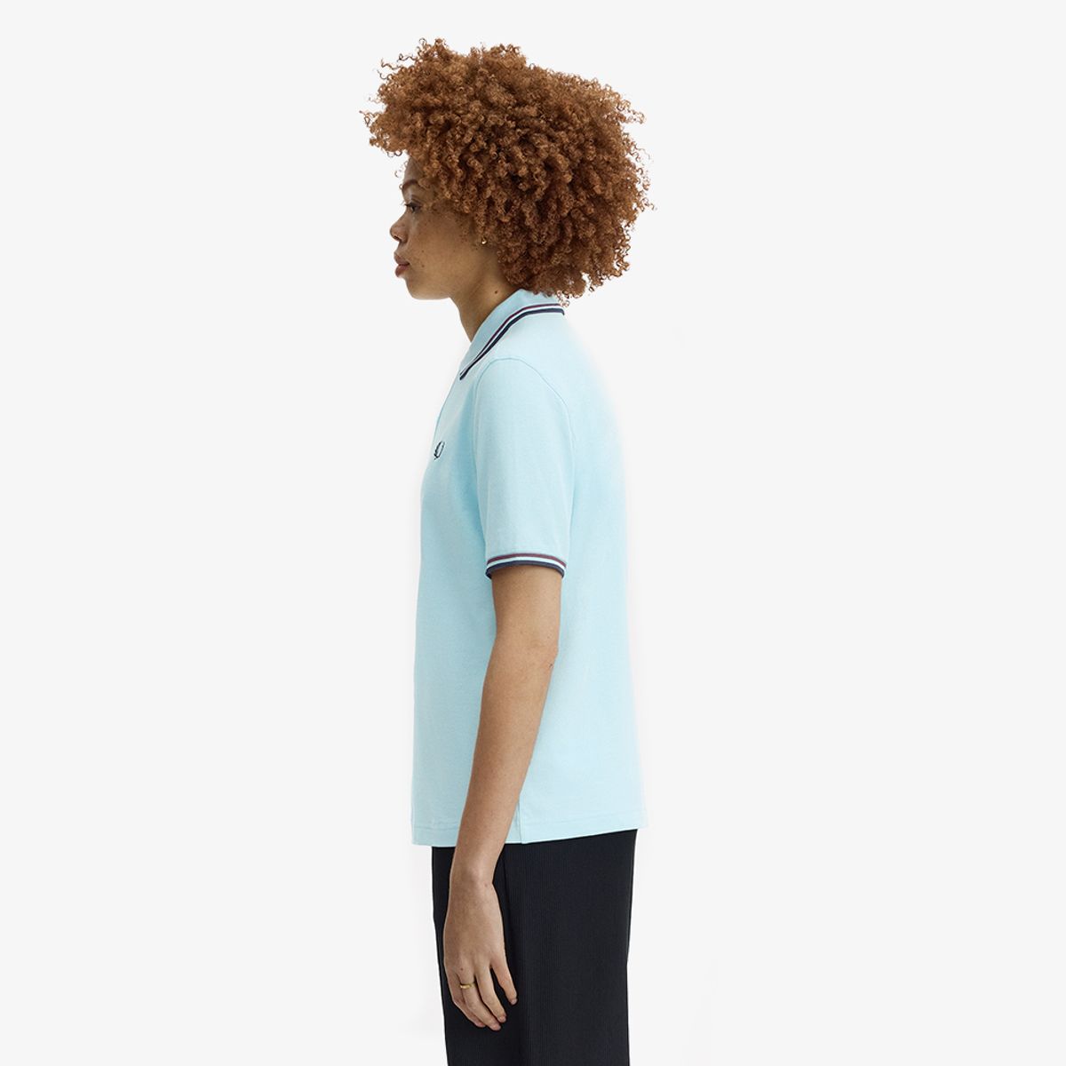 프레드페리(FRED PERRY) [G3600] 트윈 팁 프레드페리 셔츠 - 볼보이블루/옥스블러드/네이비 AFPF2613600-20B