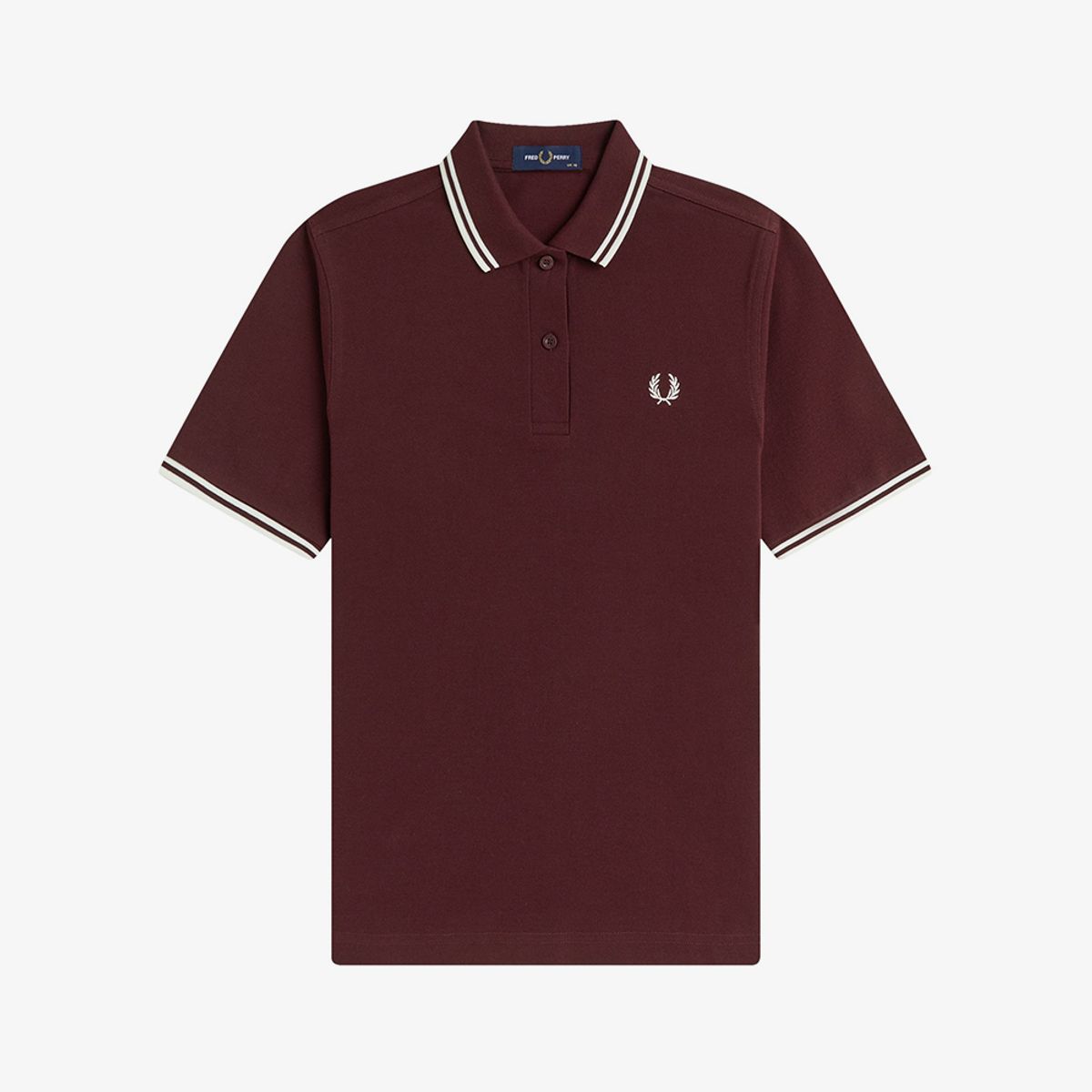 프레드페리(FRED PERRY) [G3600] 트윈 팁 프레드페리 셔츠 - 옥스블러드/에크루 AFPF2613600-597