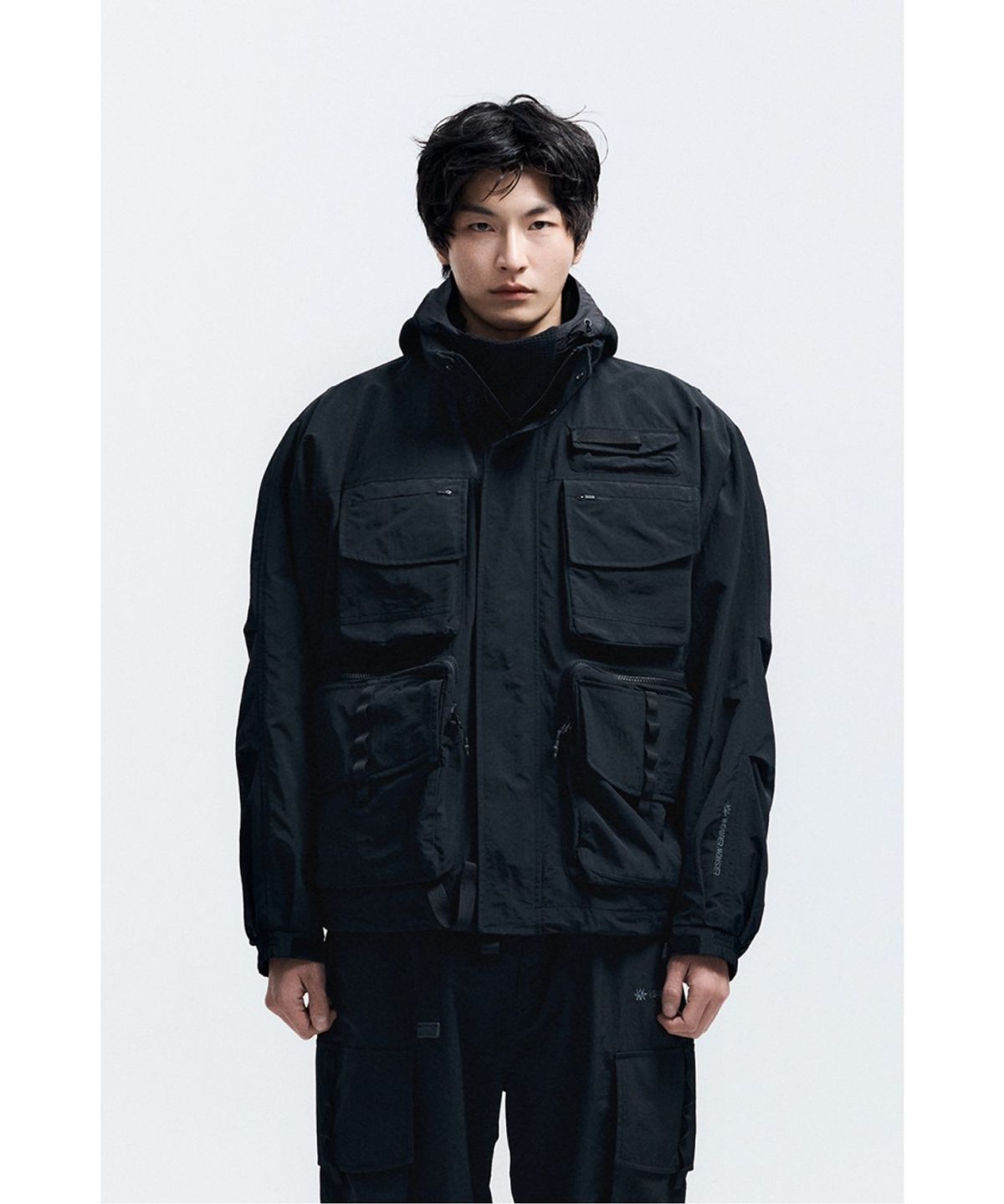 코오롱스포츠(KOLON SPORT) WM 남성 타슬란 아웃포켓 재킷 8GJJS26101BLK