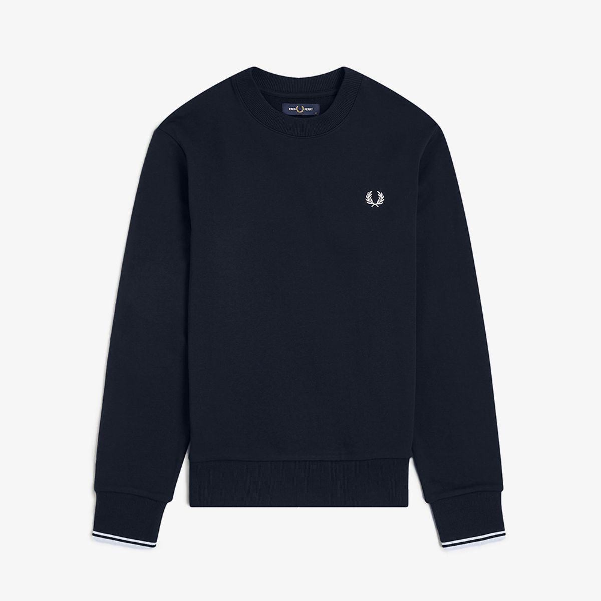 프레드페리(FRED PERRY) [Baseline] 크루넥 스웻셔츠 - 네이비 M7535-248