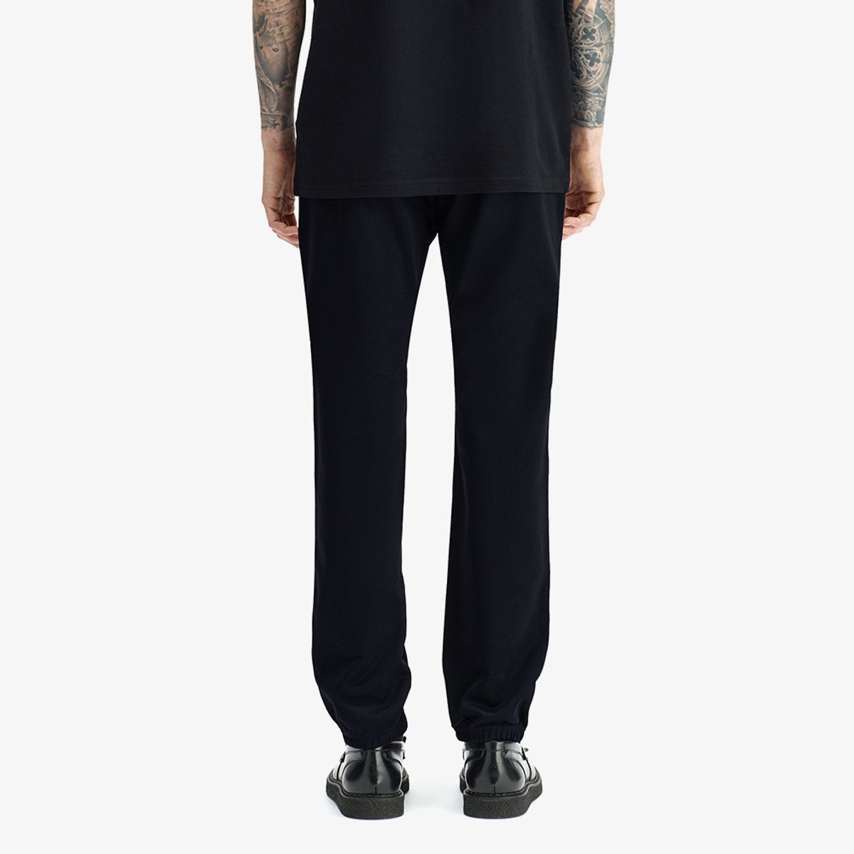 프레드페리(FRED PERRY) [Sport] 스트라이프 테잎 트랙 팬츠 - 블랙/샴페인 AFPM261T303-90A