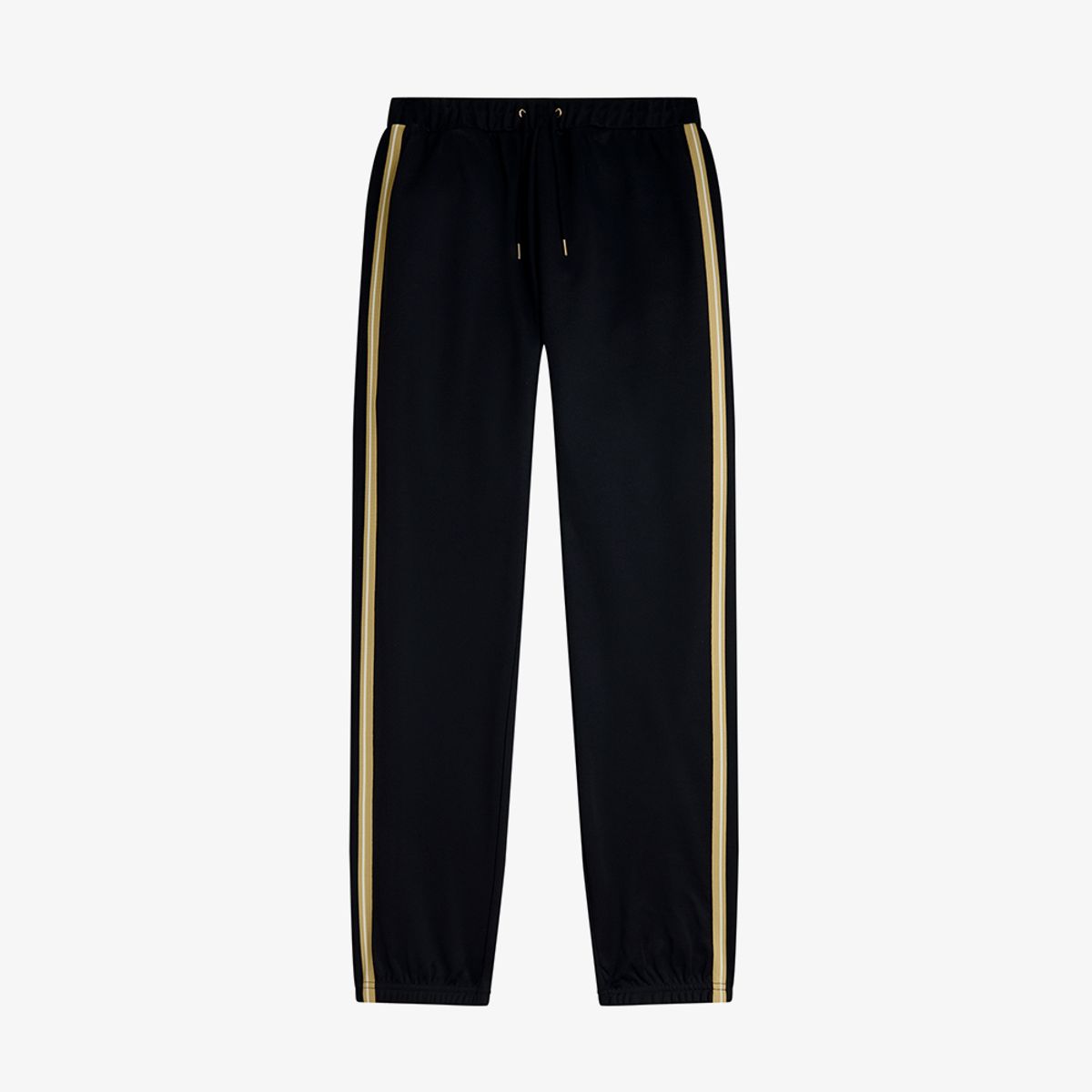 프레드페리(FRED PERRY) [Sport] 스트라이프 테잎 트랙 팬츠 - 블랙/샴페인 AFPM261T303-90A