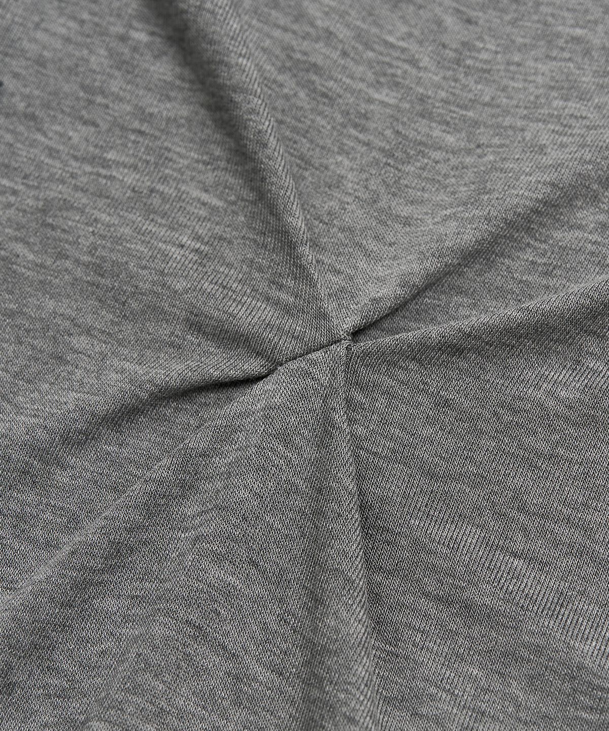페플리(PEPLEE) Cross Pinch Tencel Long Sleeve (Grey)