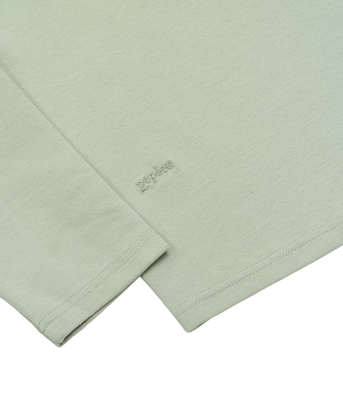 페플리(PEPLEE) Boat Neck 3/4 Sleeve Tee (Mint Green)