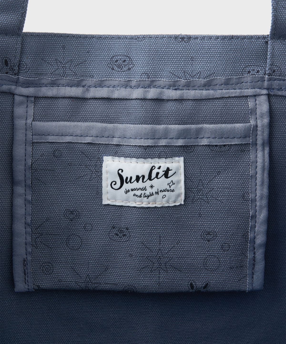 썬릿(SUNLIT) 스타더스트 에코백 (그레이)