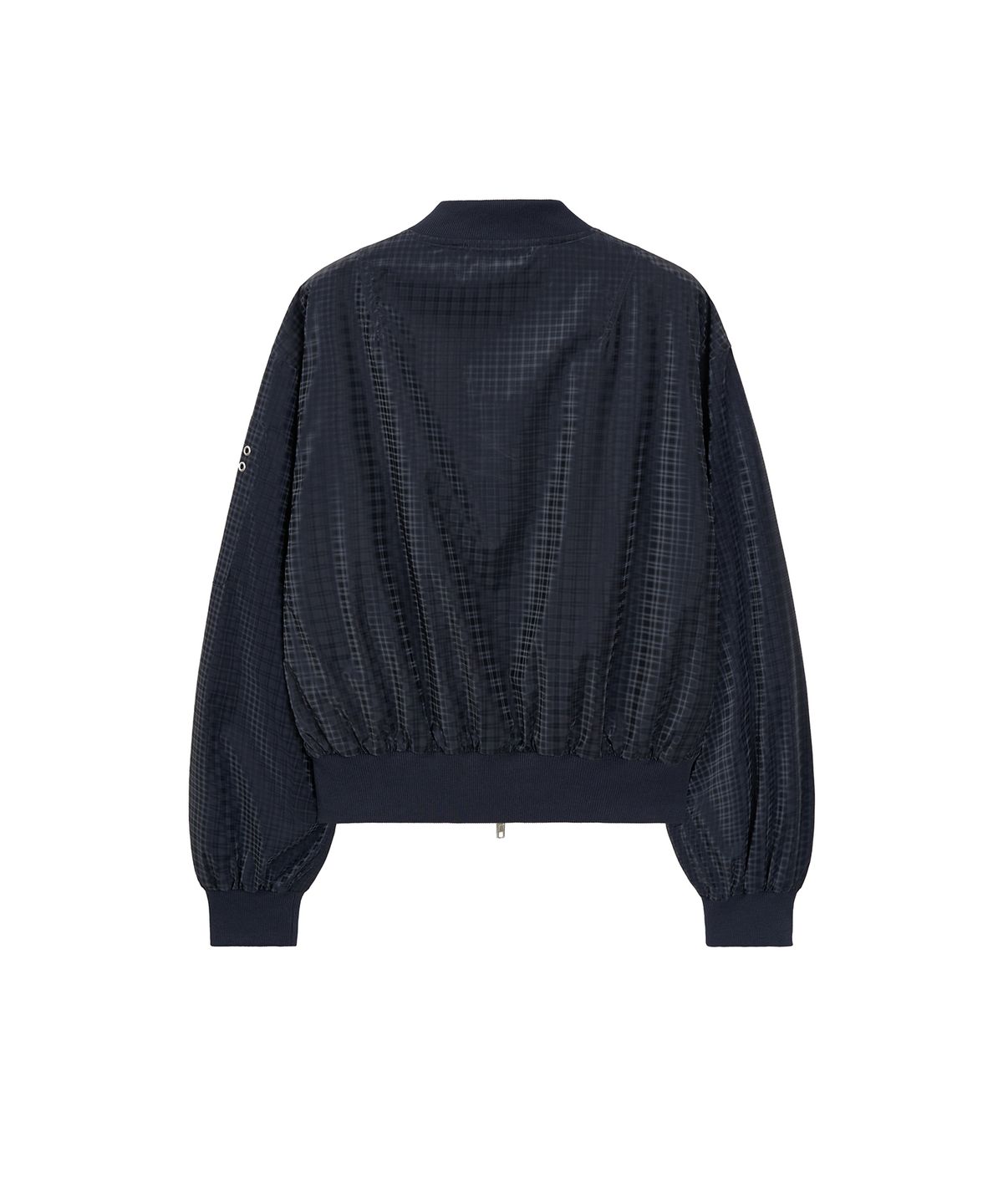 페플리(PEPLEE) Check MA-1 Jacket (Navy)