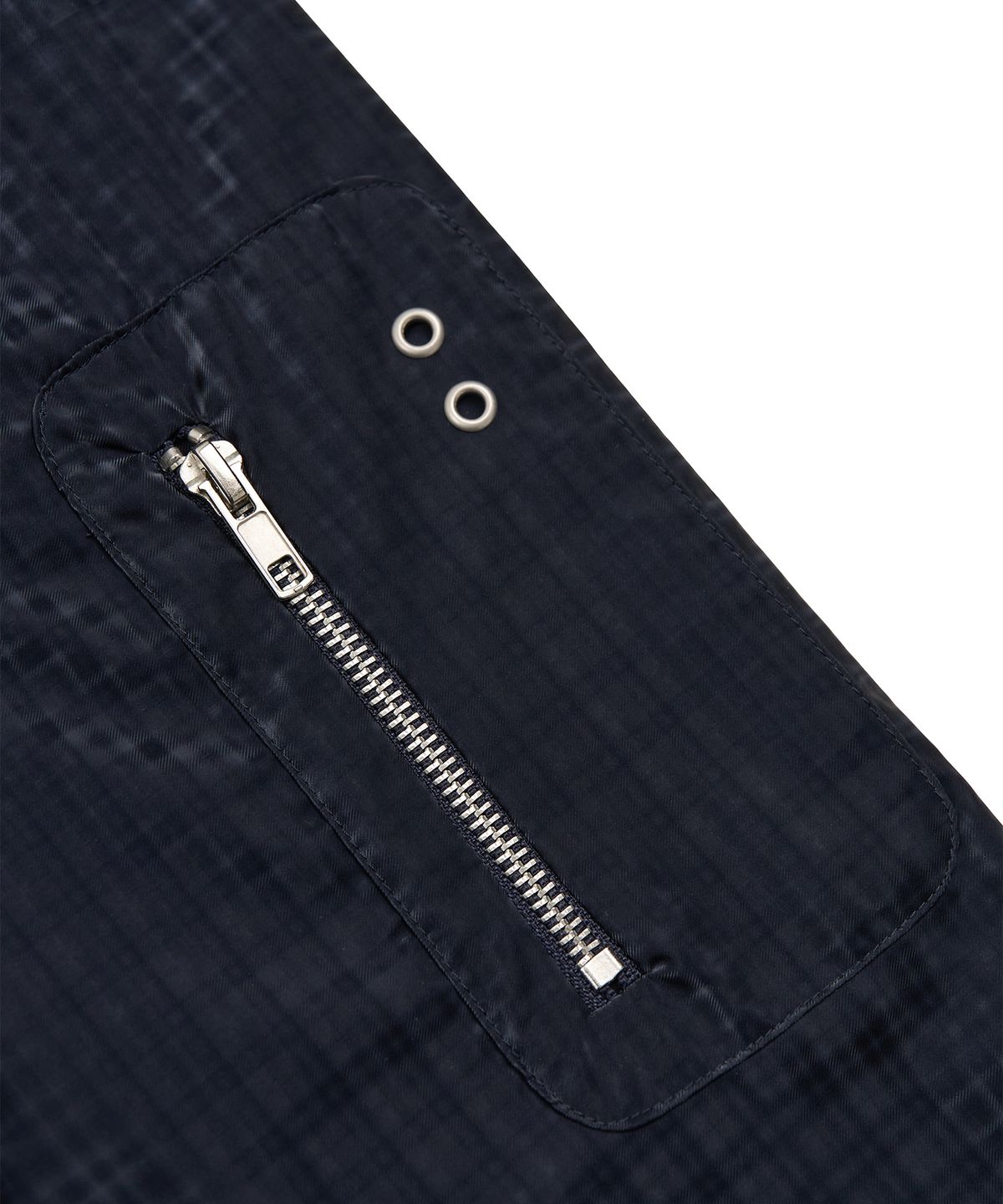페플리(PEPLEE) Check MA-1 Jacket (Navy)