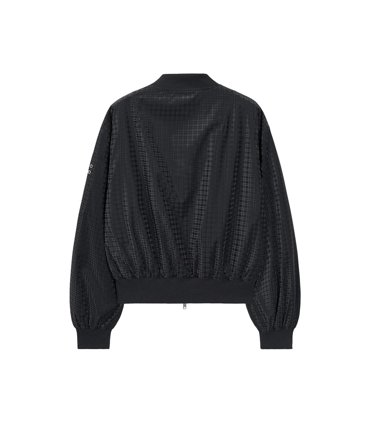페플리(PEPLEE) Check MA-1 Jacket (Black)