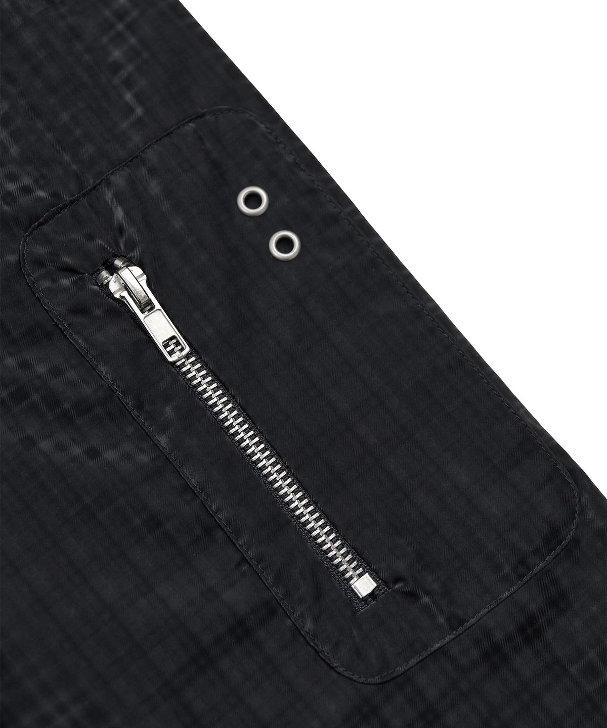 페플리(PEPLEE) Check MA-1 Jacket (Black)