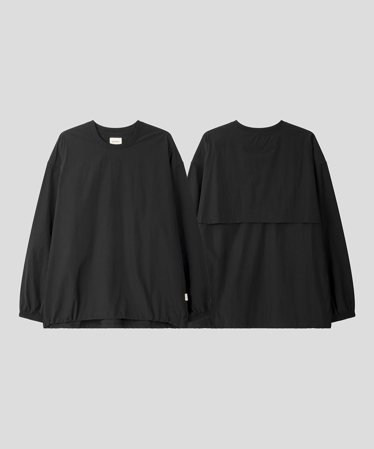 블랙모먼트(BLACK MOMENT) 릴렉스 핏 스트레치 윈드브레이커 [블랙]
