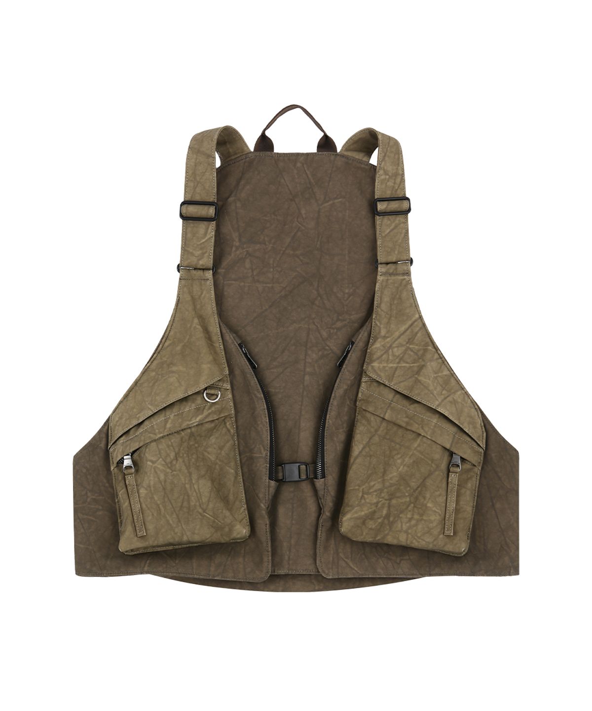 앤더슨벨(ADSB ANDERSSON BELL) TIE-DYED VEST BACKPACK aaa536m(MOSS KHAKI)
